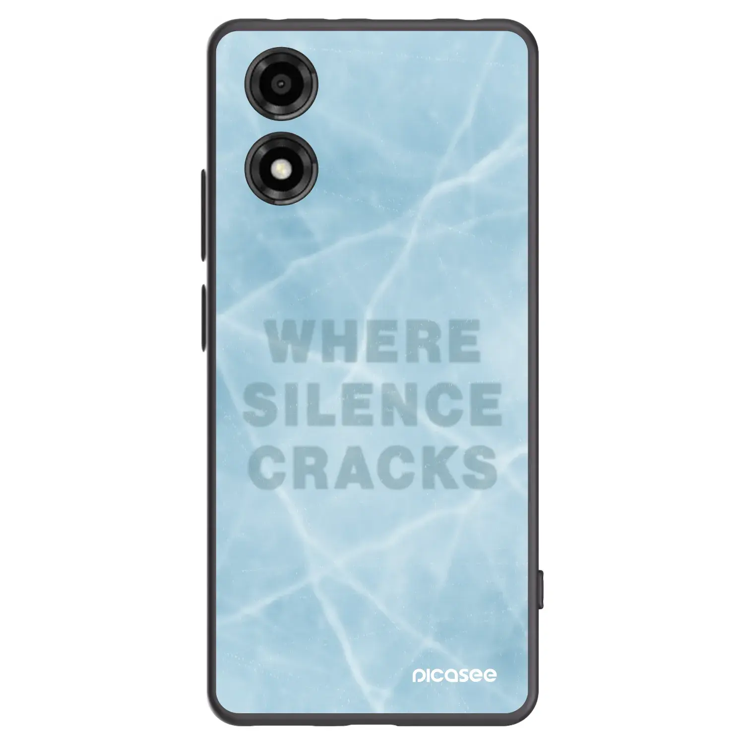 Silikonový černý obal pro Motorola Moto E14 - SILENCE