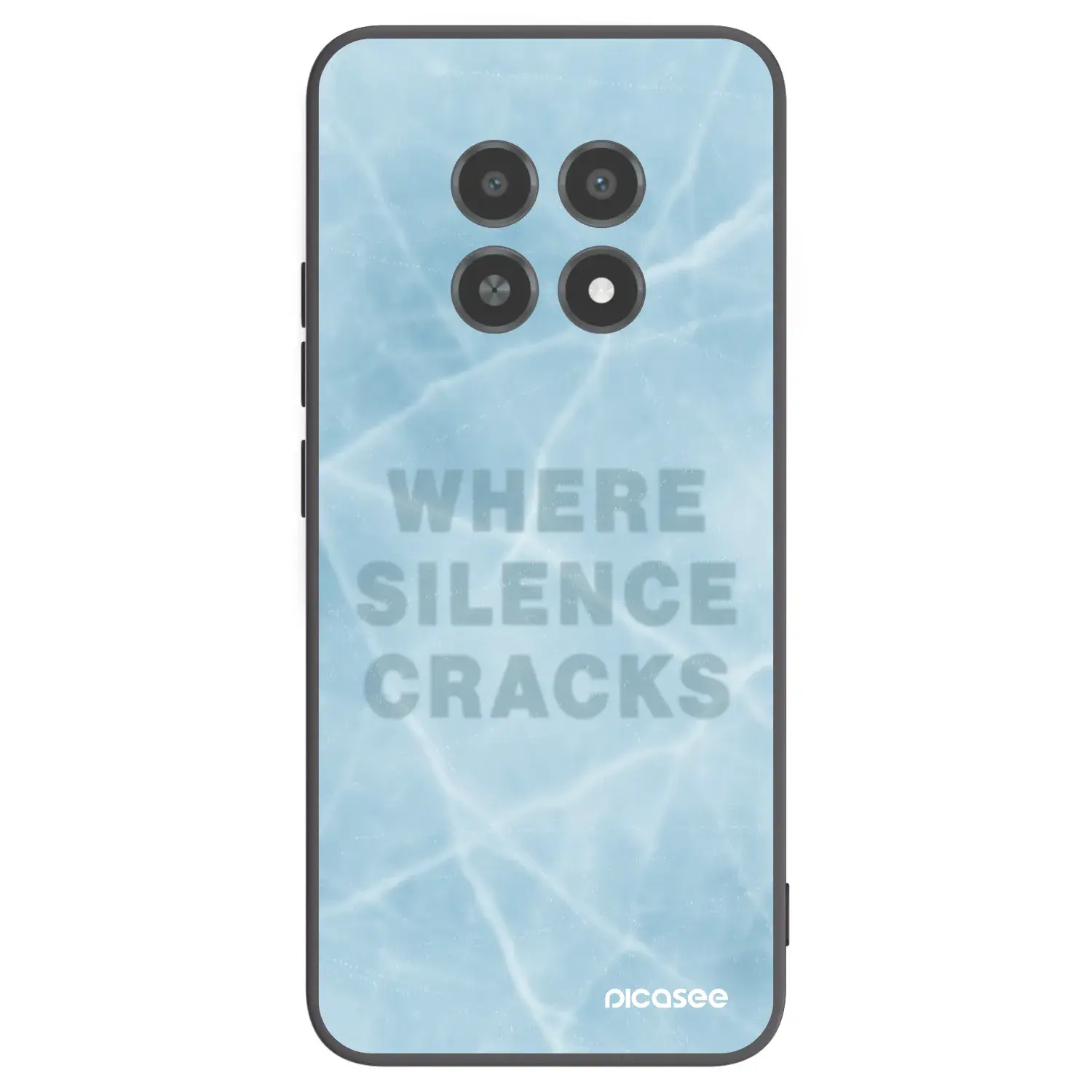 Silikonový černý obal pro Realme 12X - SILENCE