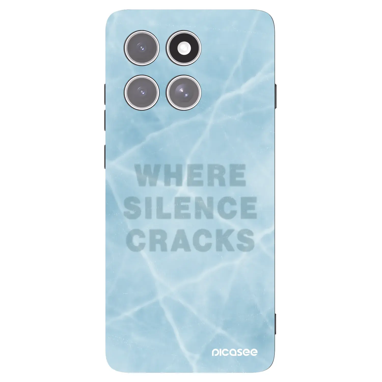 Silikonový černý obal pro Motorola Edge 60 Pro - SILENCE