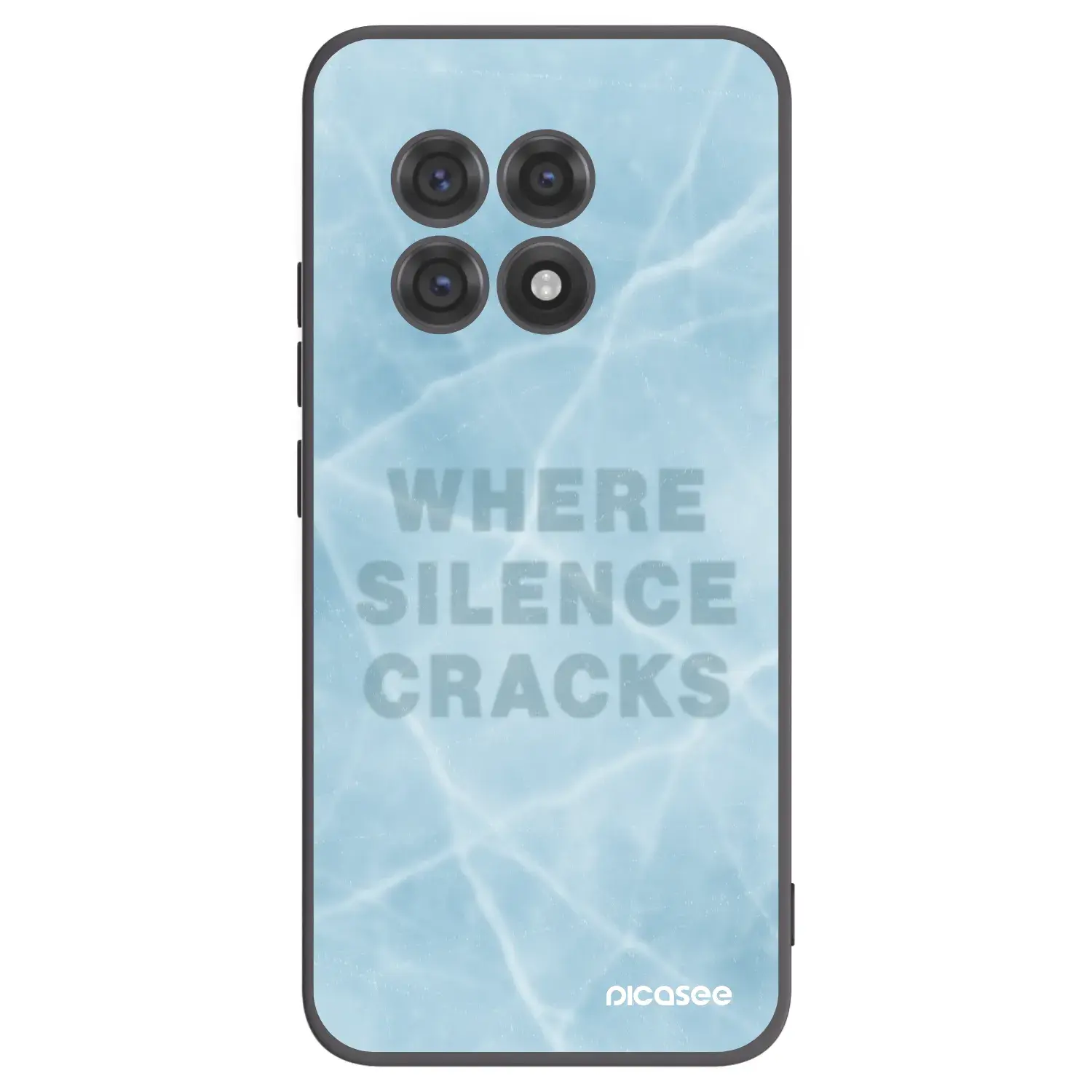 Silikonový černý obal pro OnePlus 13R 5G - SILENCE