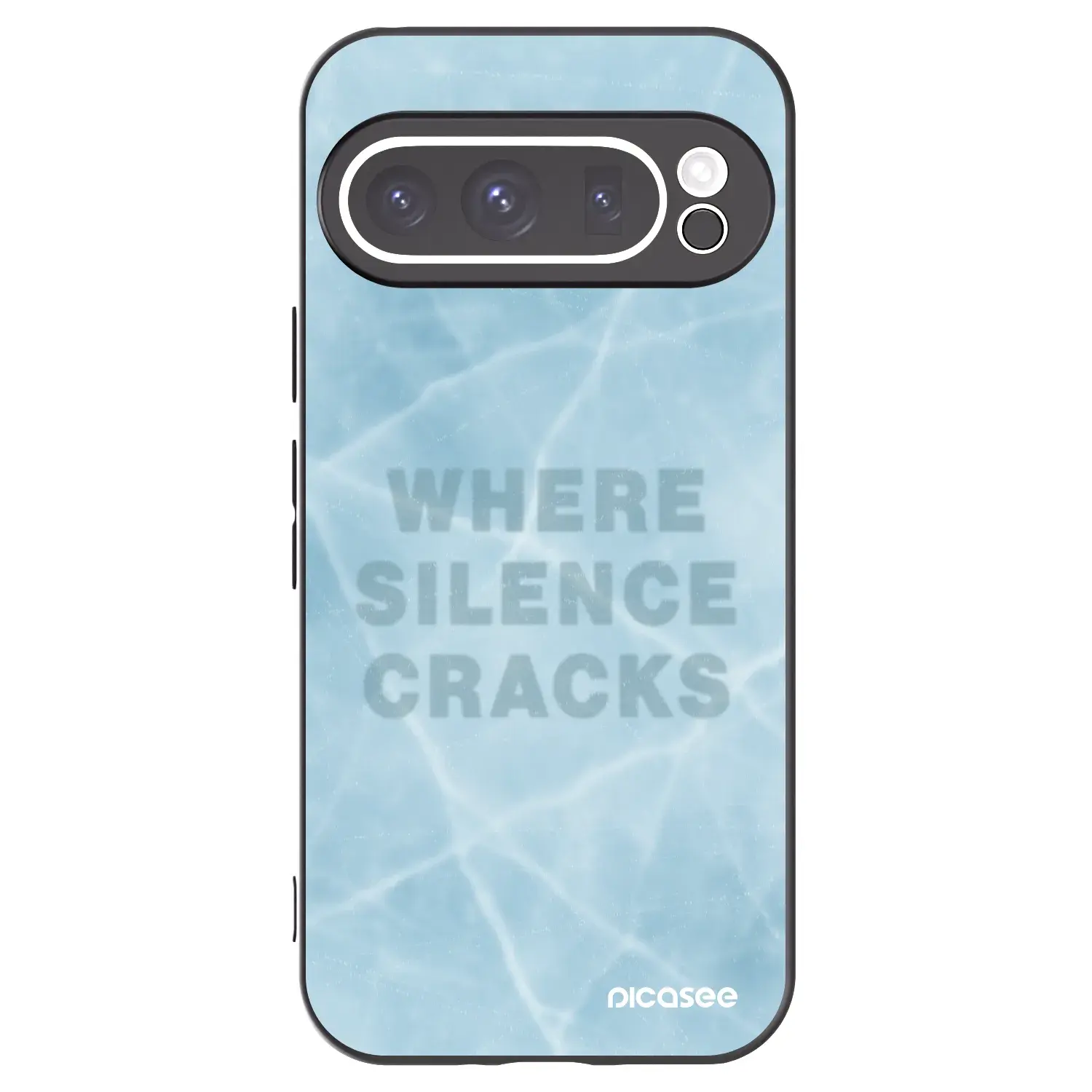 Silikonový černý obal pro Google Pixel 9 Pro XL - SILENCE