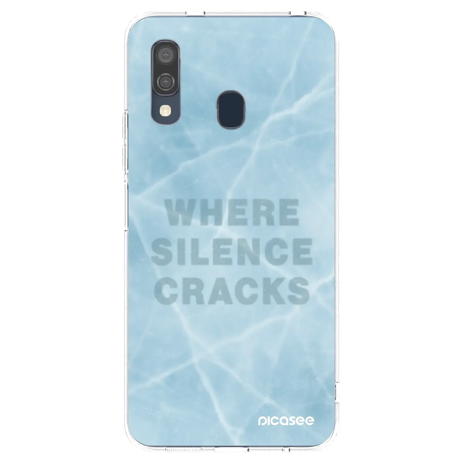 Silikonový průhledný obal pro Samsung Galaxy A40 A405F - SILENCE
