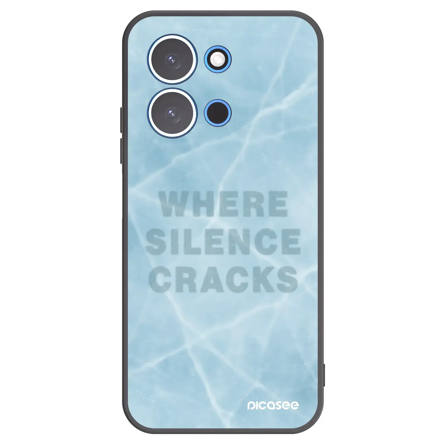 Silikonový černý obal pro Xiaomi Redmi 15C 4G - SILENCE