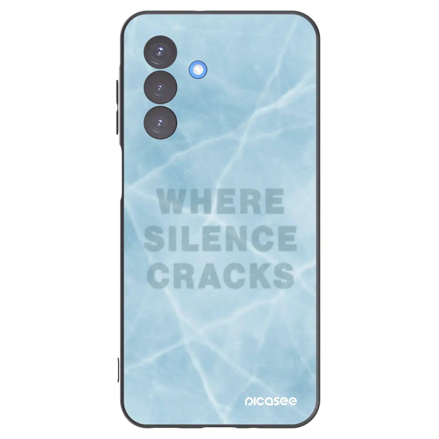 Silikonový černý obal pro Samsung Galaxy A17 5G - SILENCE
