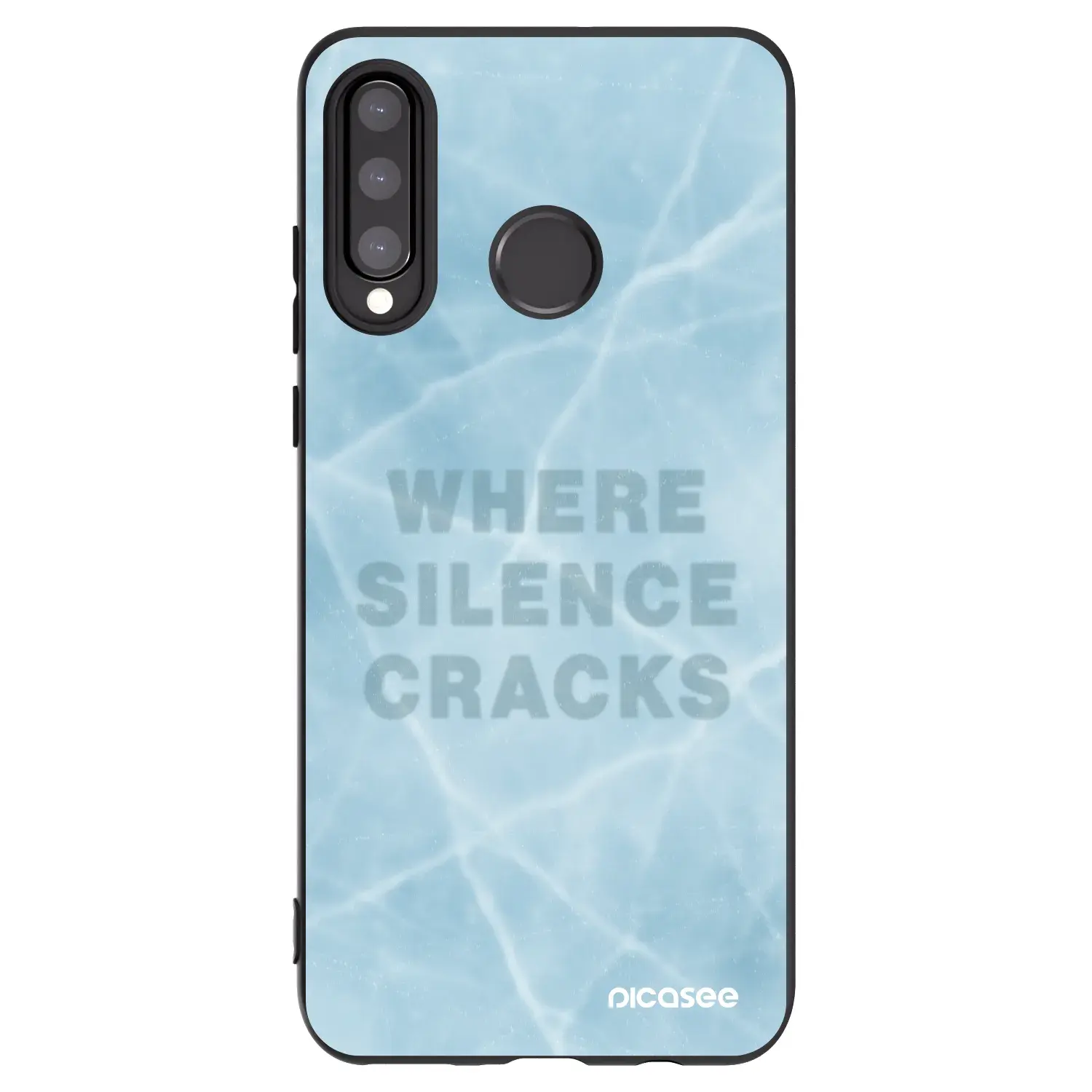 Silikonový černý obal pro Huawei P30 Lite - SILENCE