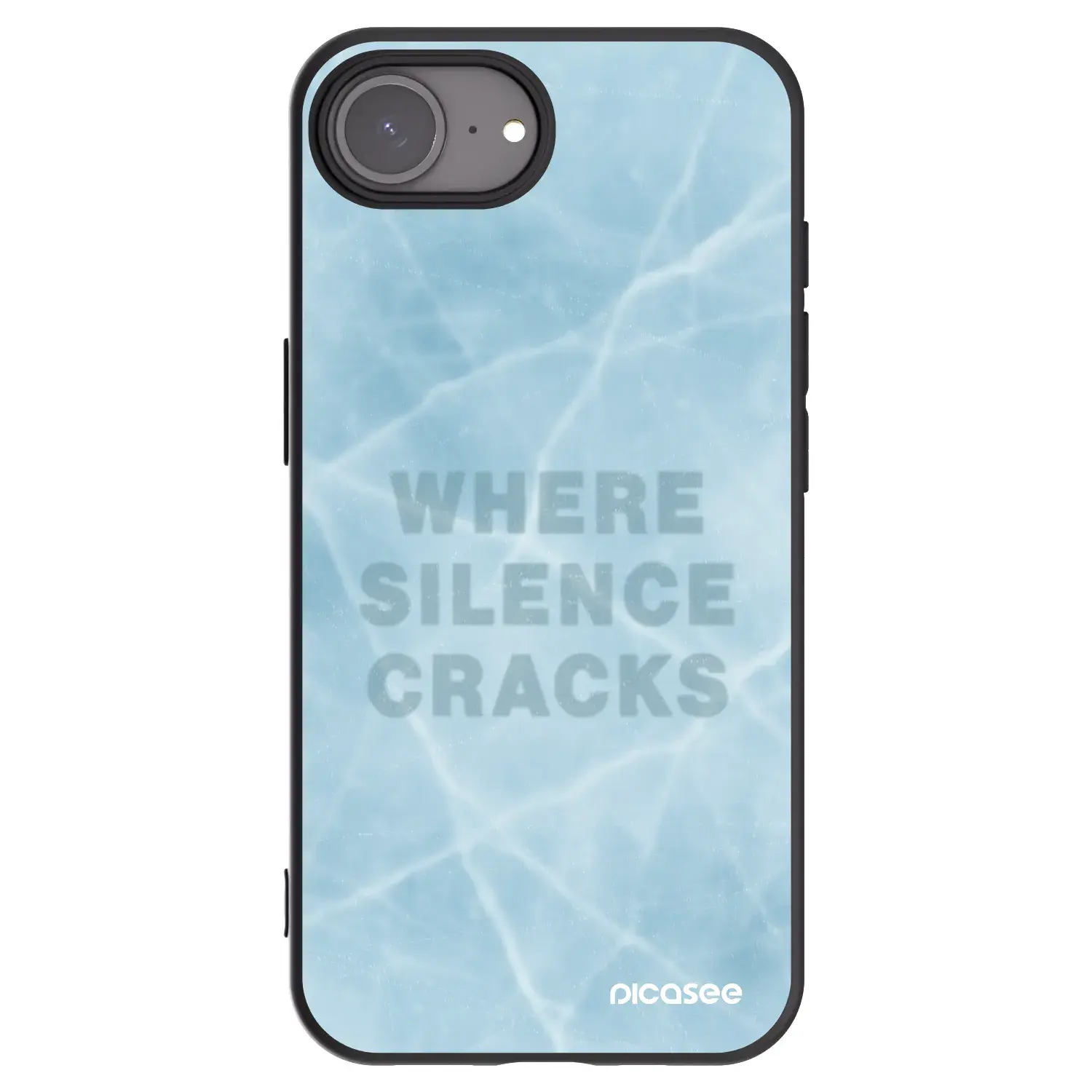 Silikonový černý obal pro Apple iPhone 17e - SILENCE