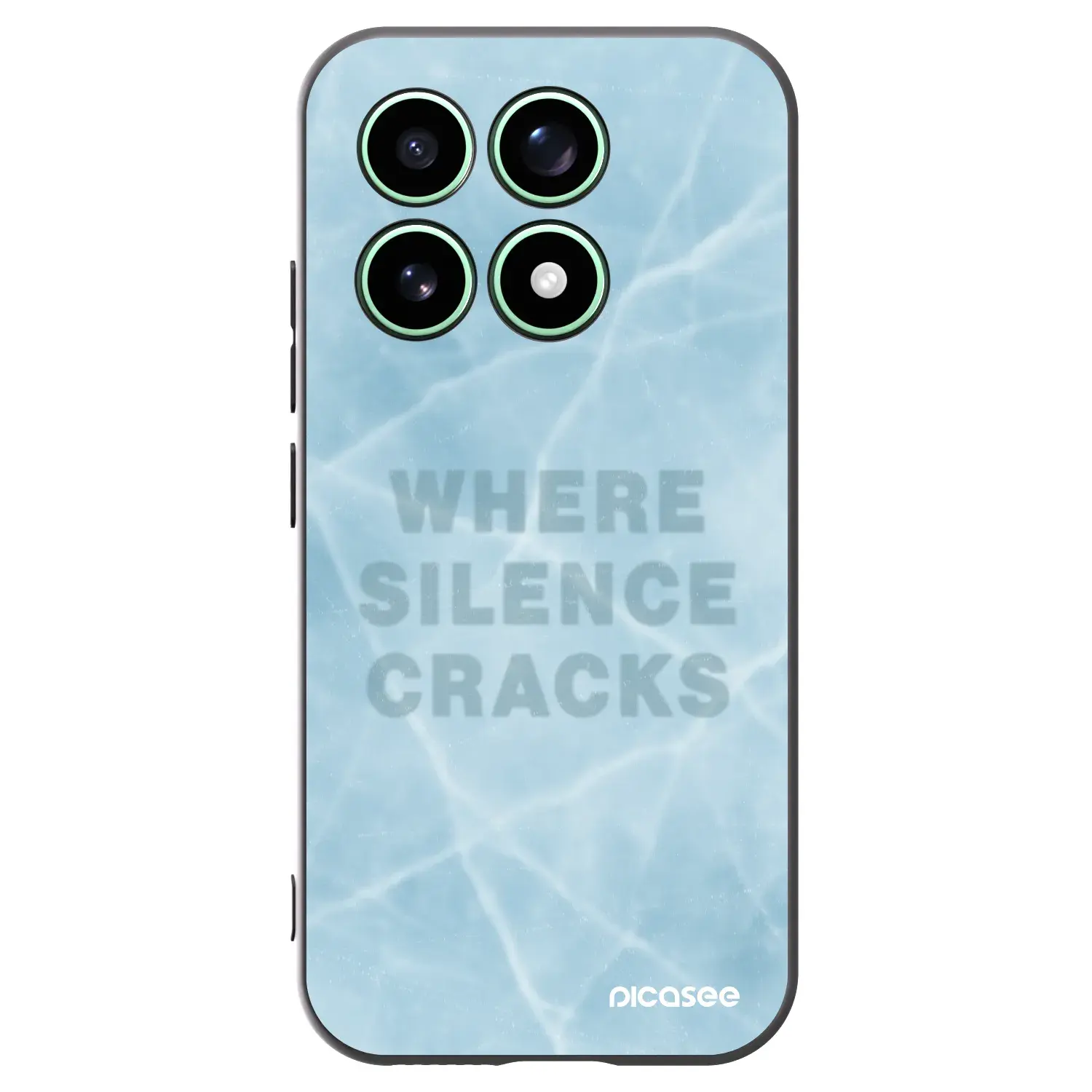 Silikonový černý obal pro Xiaomi 17 - SILENCE