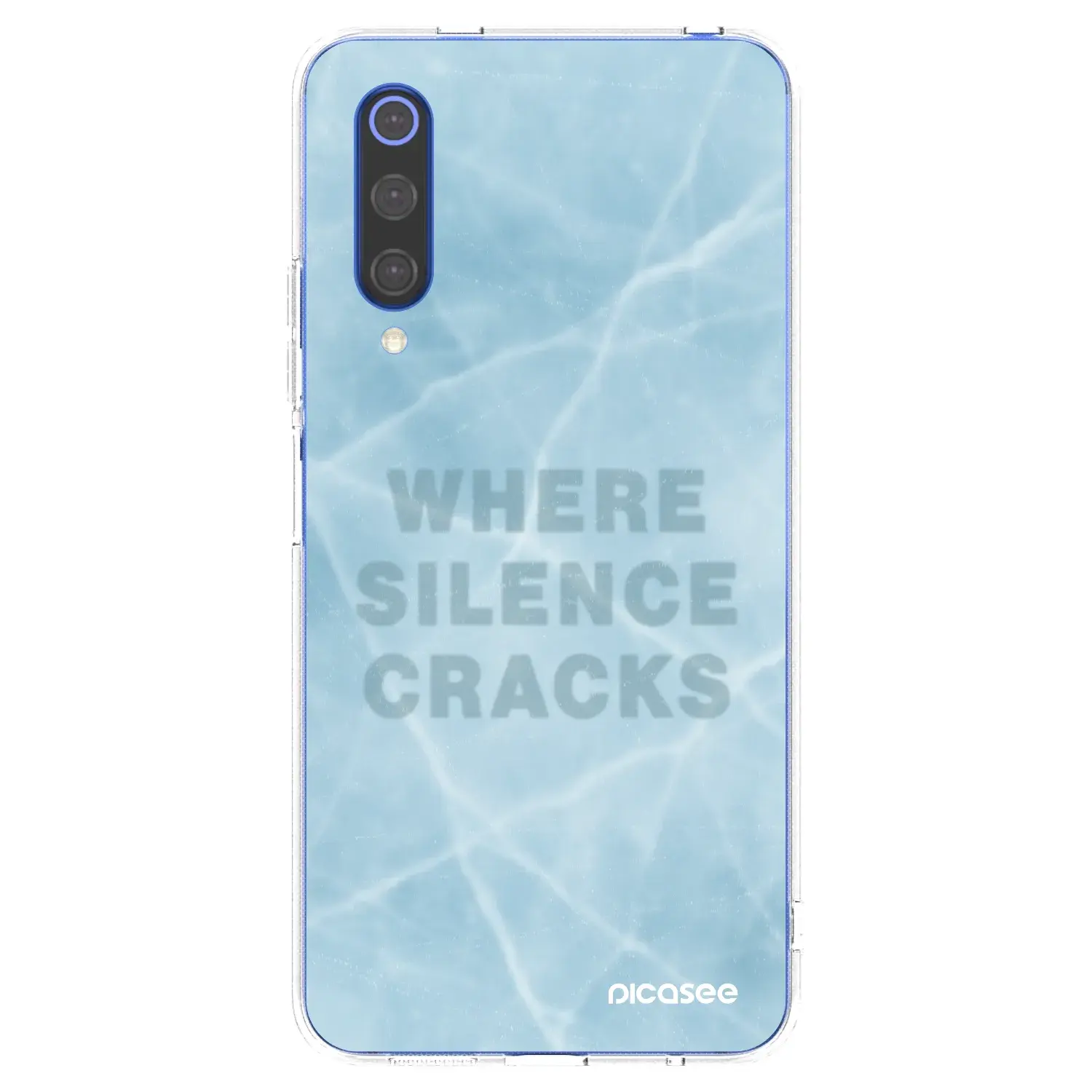 Silikonový průhledný obal pro Xiaomi Mi 9 SE - SILENCE