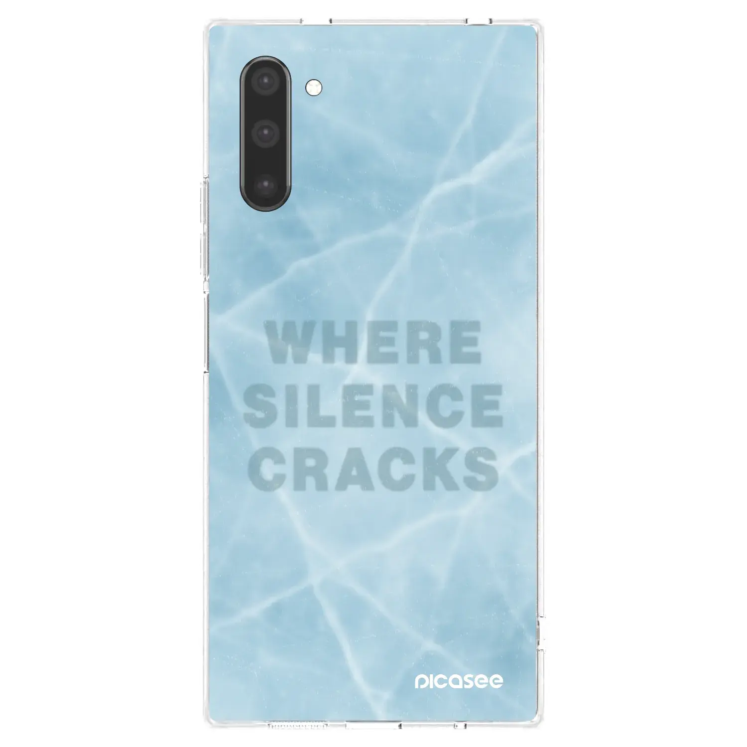 Silikonový průhledný obal pro Samsung Galaxy Note 10 N970F - SILENCE