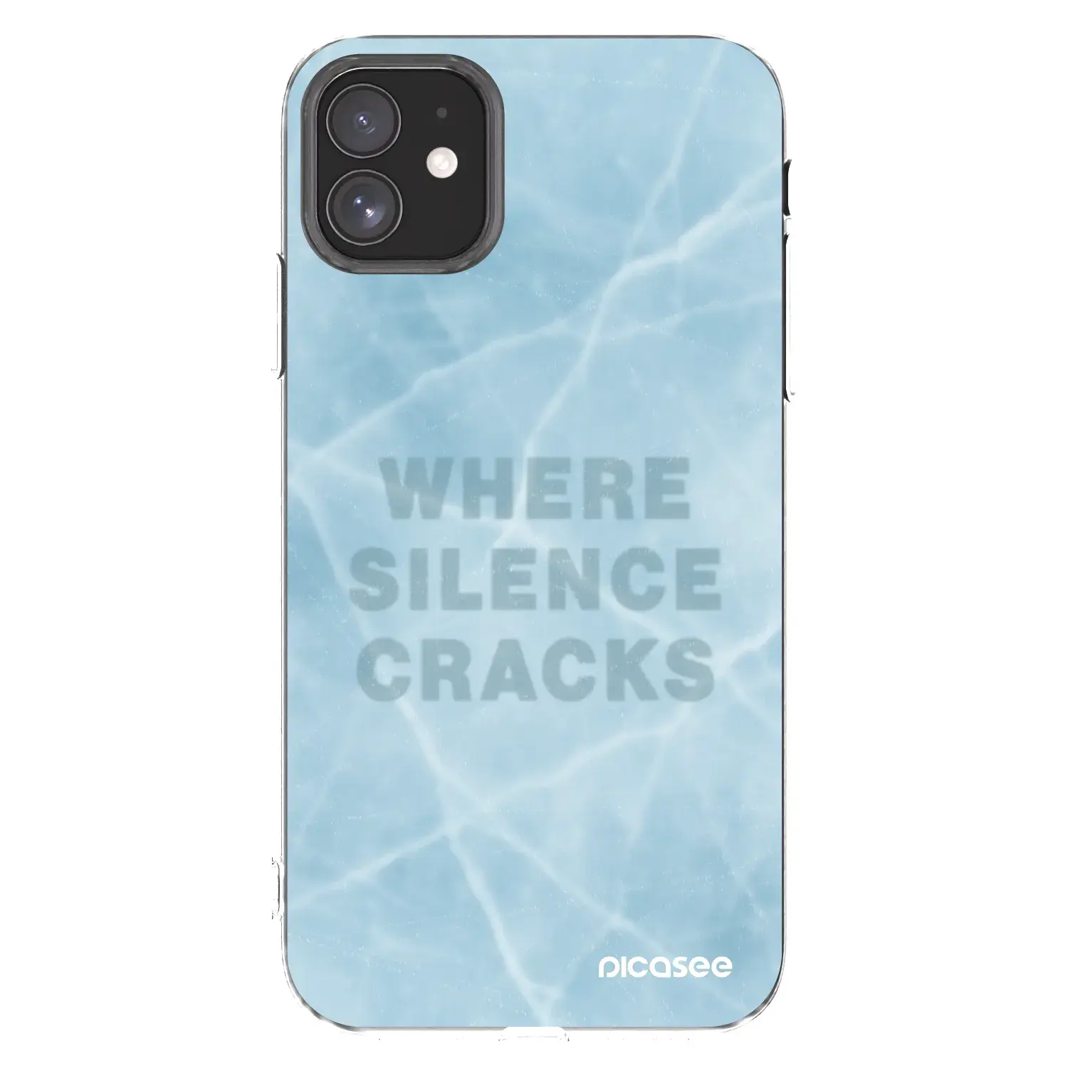 Silikonový průhledný obal pro Apple iPhone 11 - SILENCE