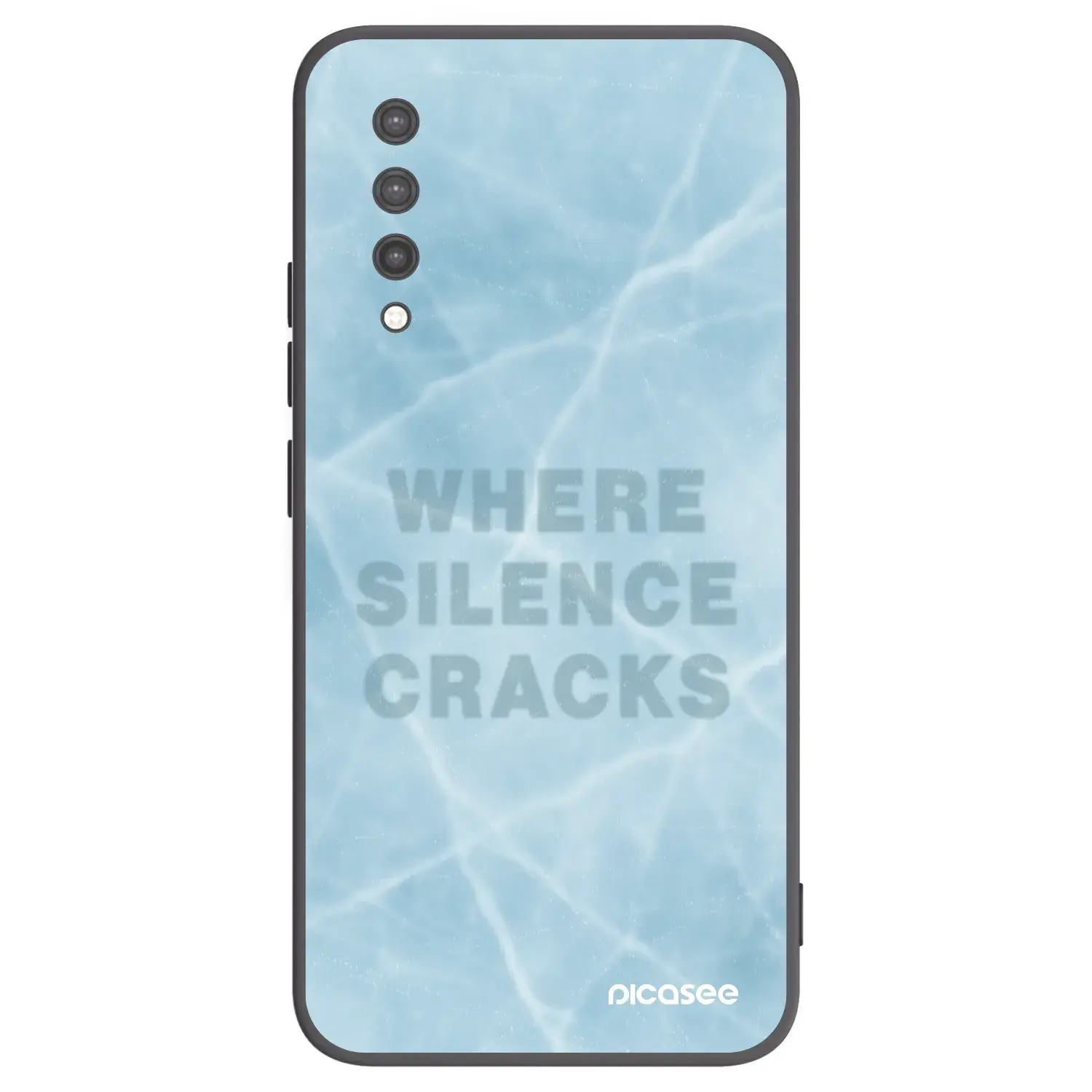Silikonový černý obal pro Xiaomi Mi 9 Lite - SILENCE