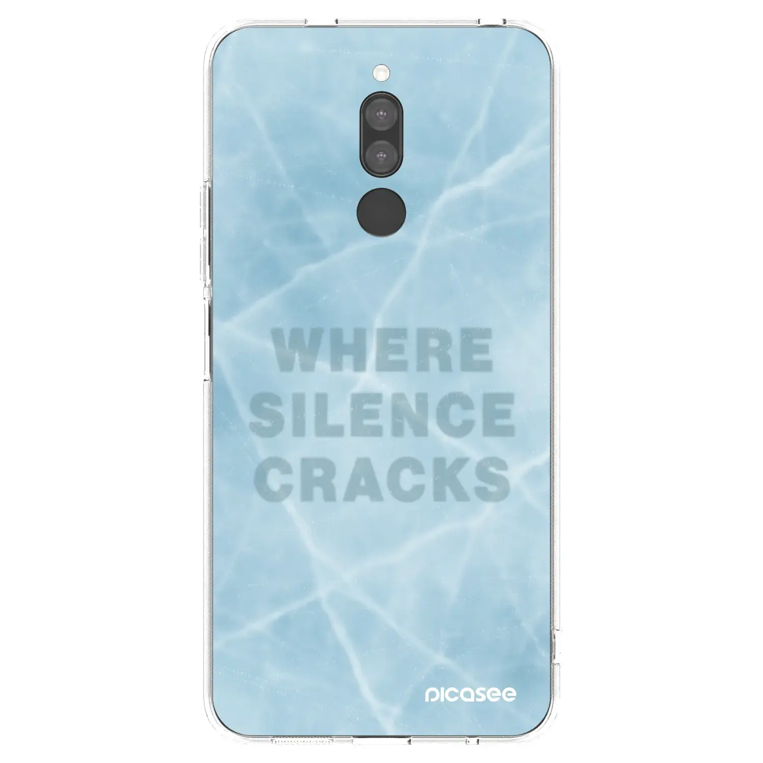 Silikonový průhledný obal pro Xiaomi Redmi 8 - SILENCE