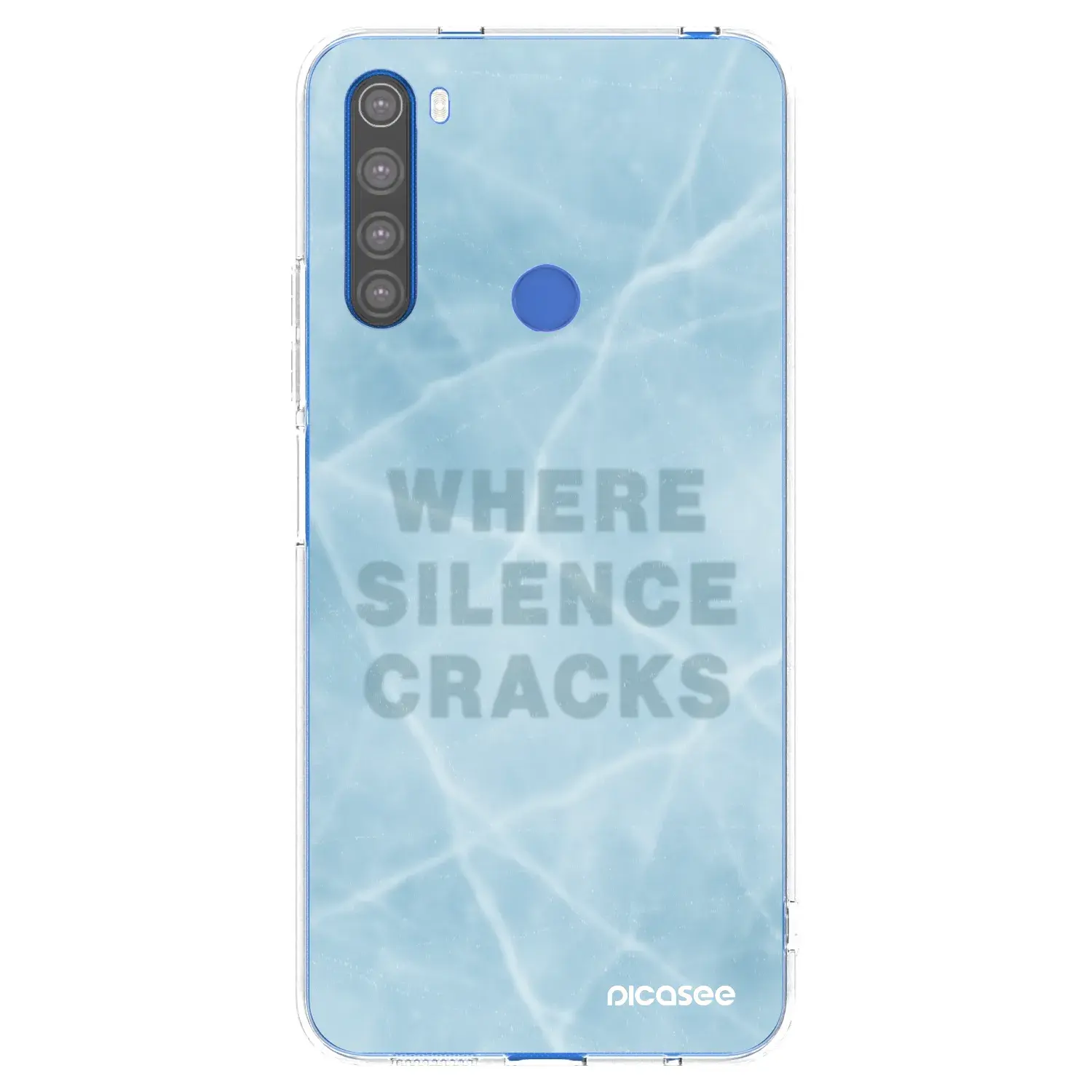 Silikonový průhledný obal pro Xiaomi Redmi Note 8T - SILENCE