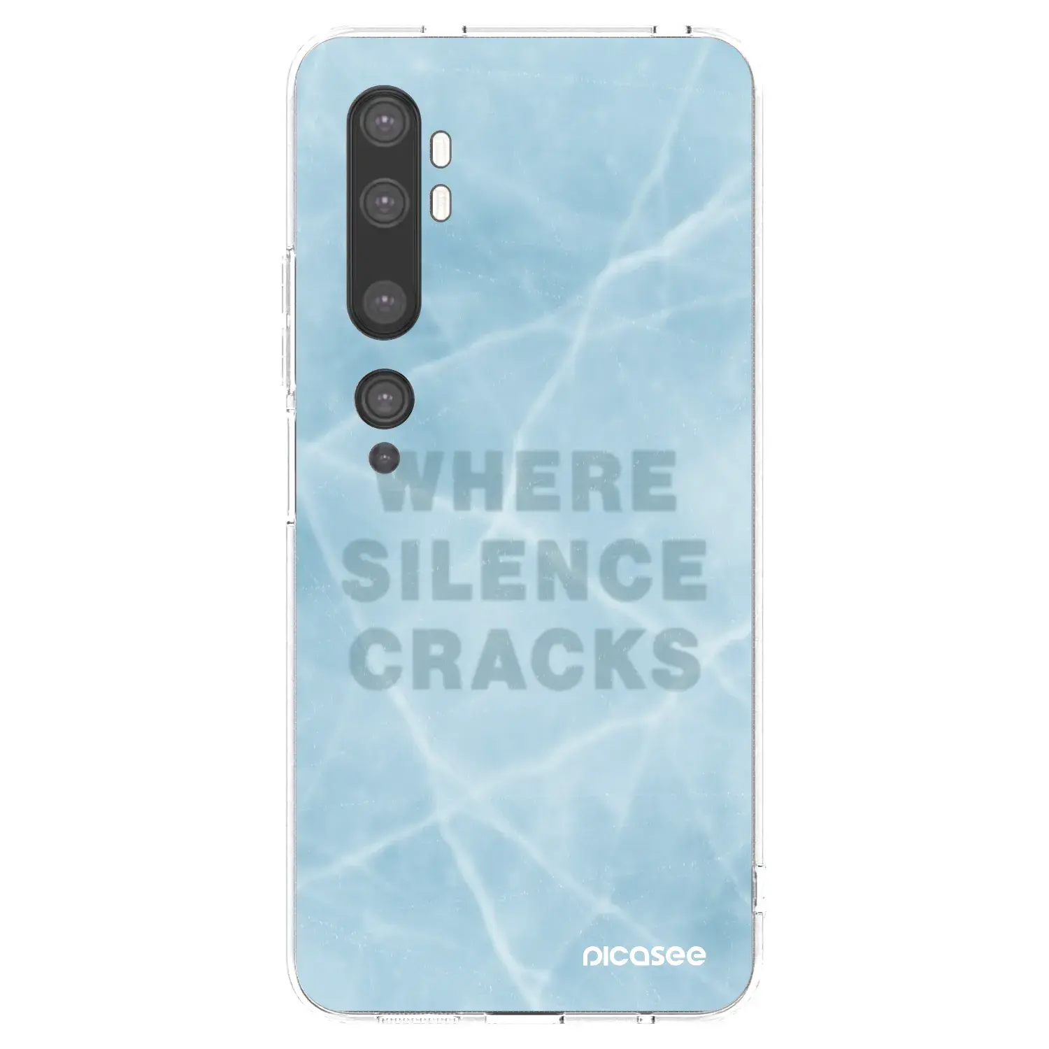 Silikonový průhledný obal pro Xiaomi Mi Note 10 (Pro) - SILENCE