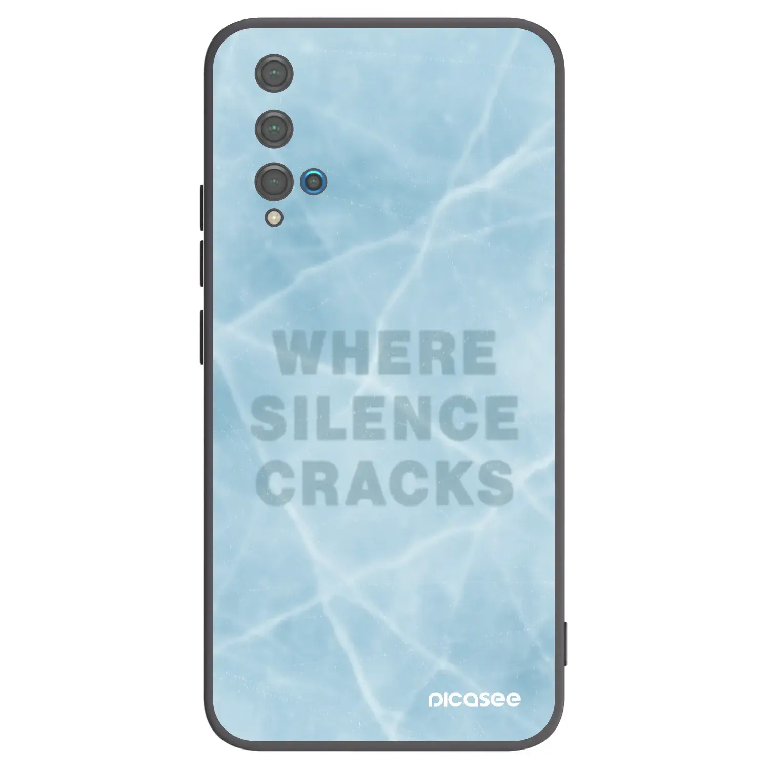 Silikonový černý obal pro Huawei Nova 5T - SILENCE