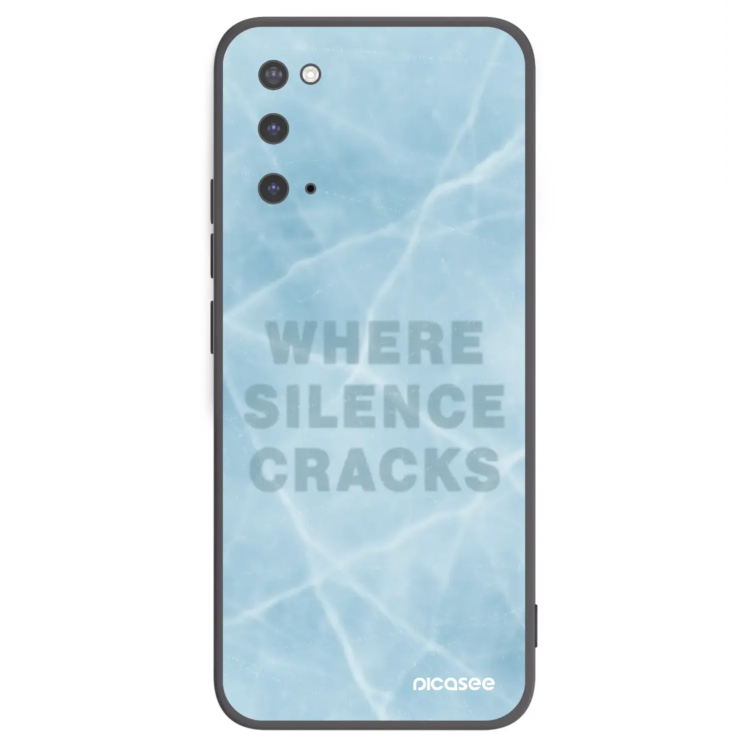 Silikonový černý obal pro Samsung Galaxy S20 G980F - SILENCE
