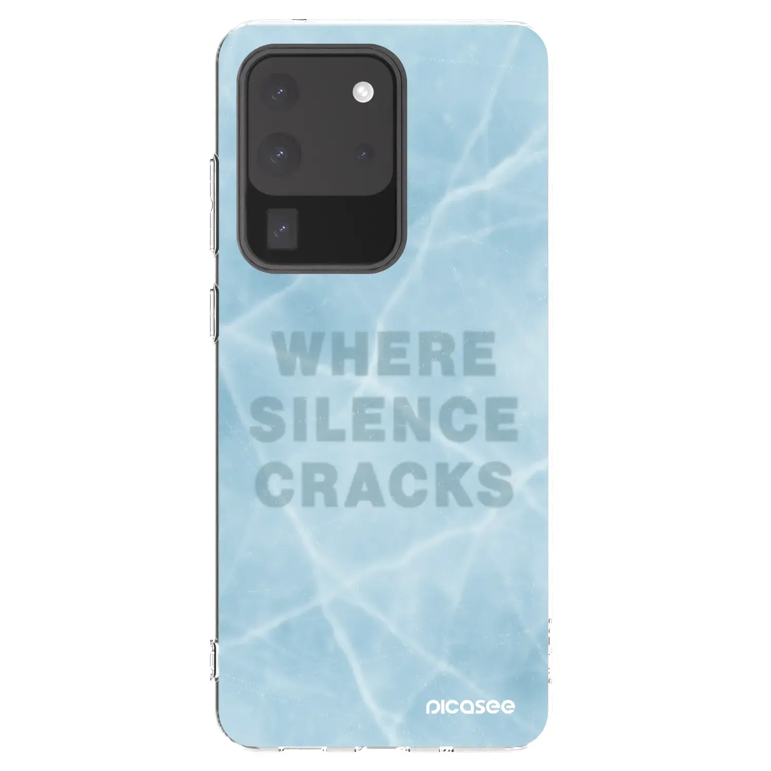 Silikonový průhledný obal pro Samsung Galaxy S20 Ultra 5G G988F - SILENCE