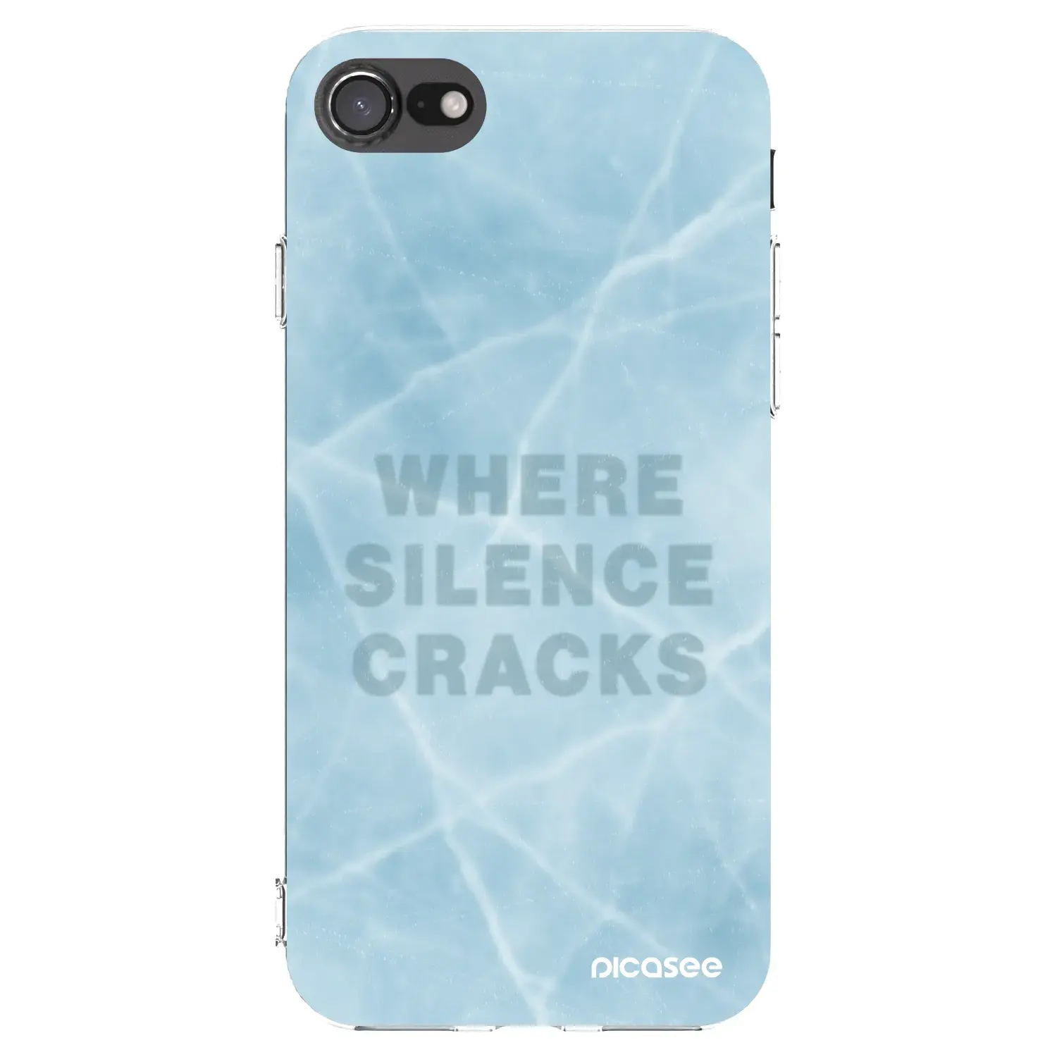 Silikonový průhledný obal pro Apple iPhone SE 2020 - SILENCE