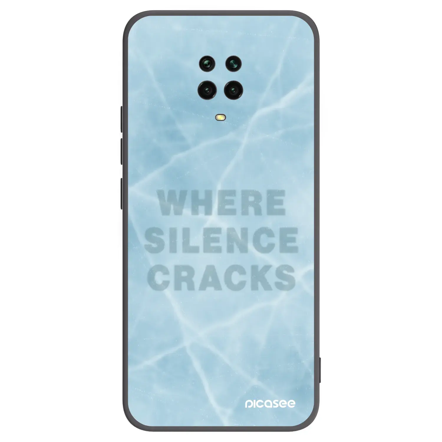 Silikonový černý obal pro Xiaomi Redmi Note 9 Pro - SILENCE
