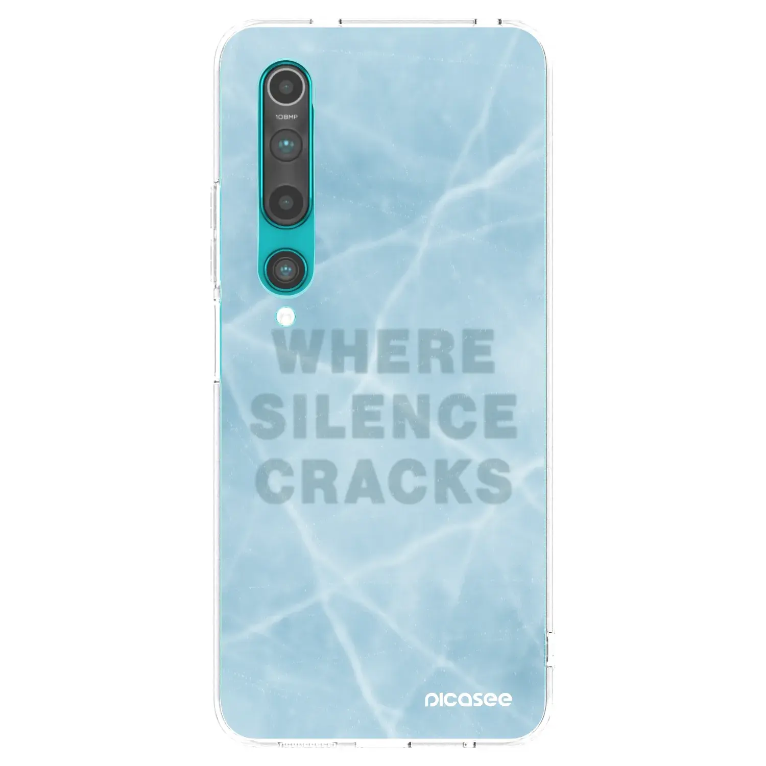 Silikonový průhledný obal pro Xiaomi Mi 10 - SILENCE