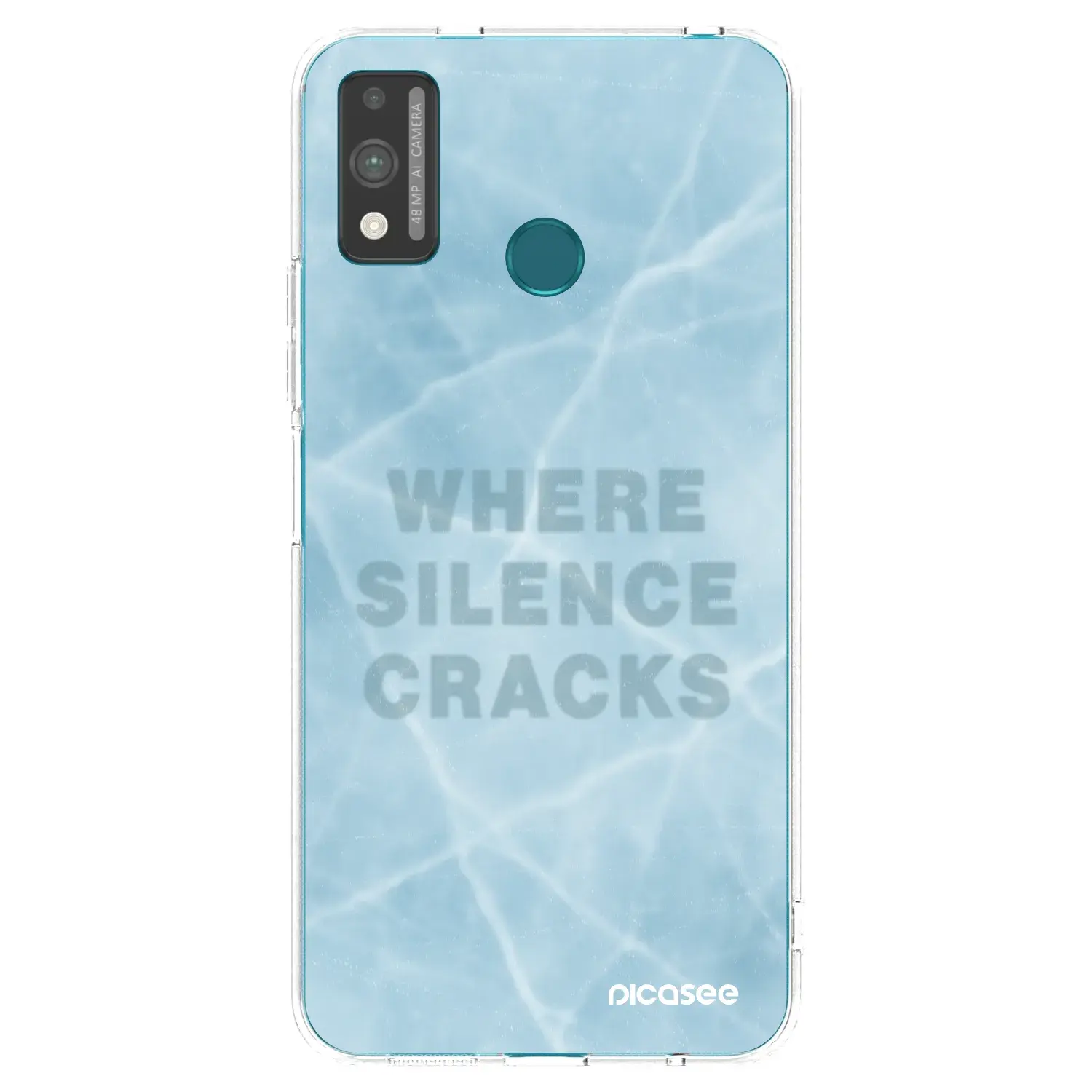 Silikonový průhledný obal pro Honor 9X Lite - SILENCE