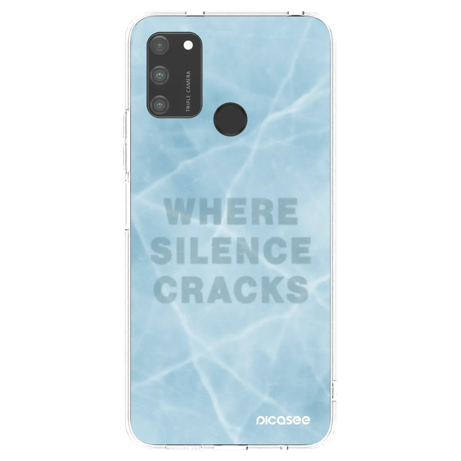Silikonový průhledný obal pro Honor 9A - SILENCE