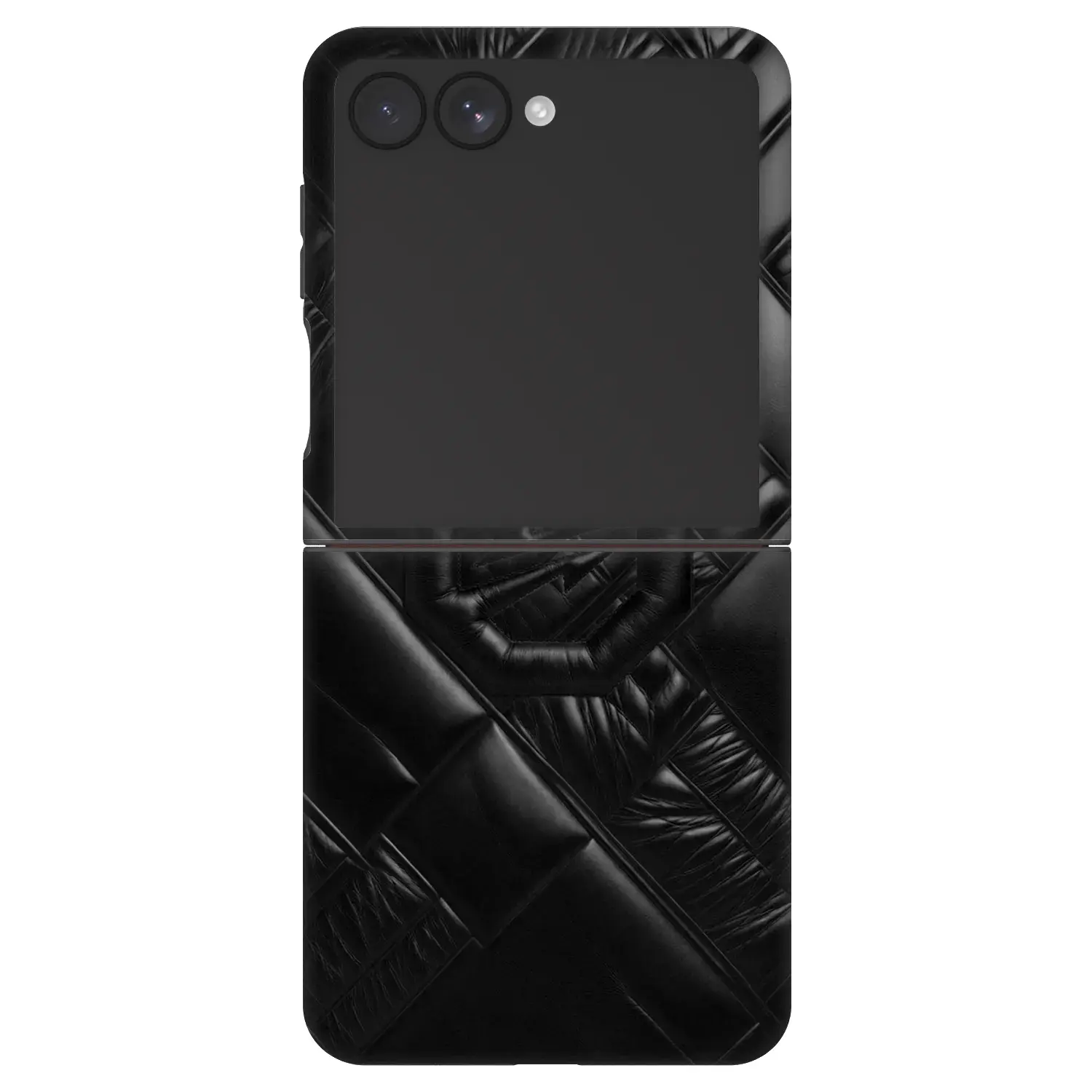 Fashion Case pro Samsung Galaxy Z Flip7 5G - OKTAGON - Puffer Blackout