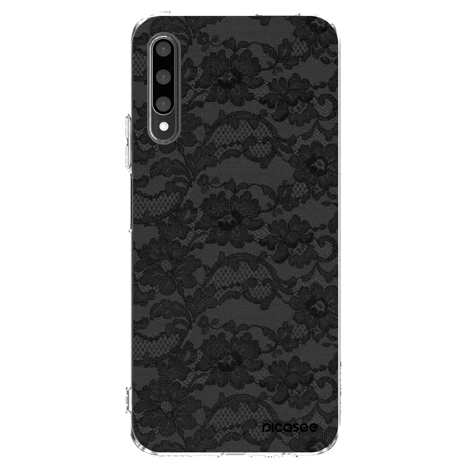 Silikonový průhledný obal pro Honor 9X Pro - Dark Elegance