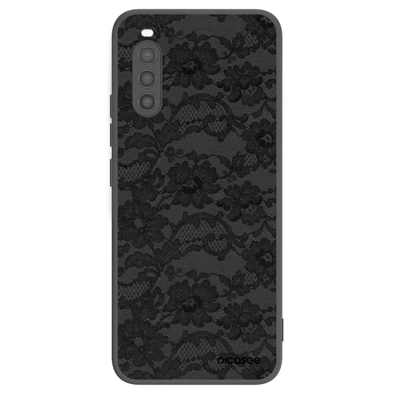 Silikonový černý obal pro Sony Xperia 10 II - Dark Elegance