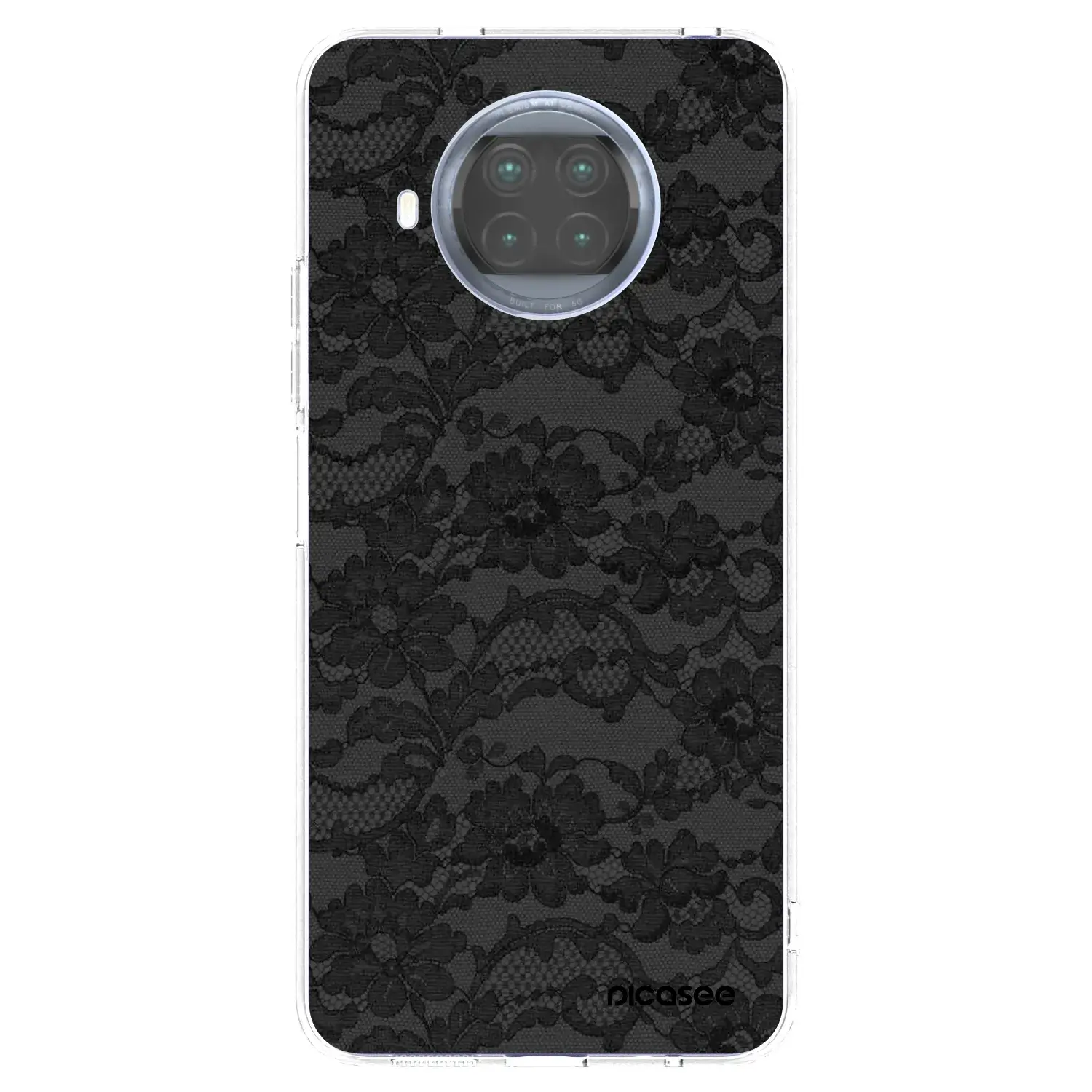 Silikonový průhledný obal pro Xiaomi Mi 10T Lite - Dark Elegance