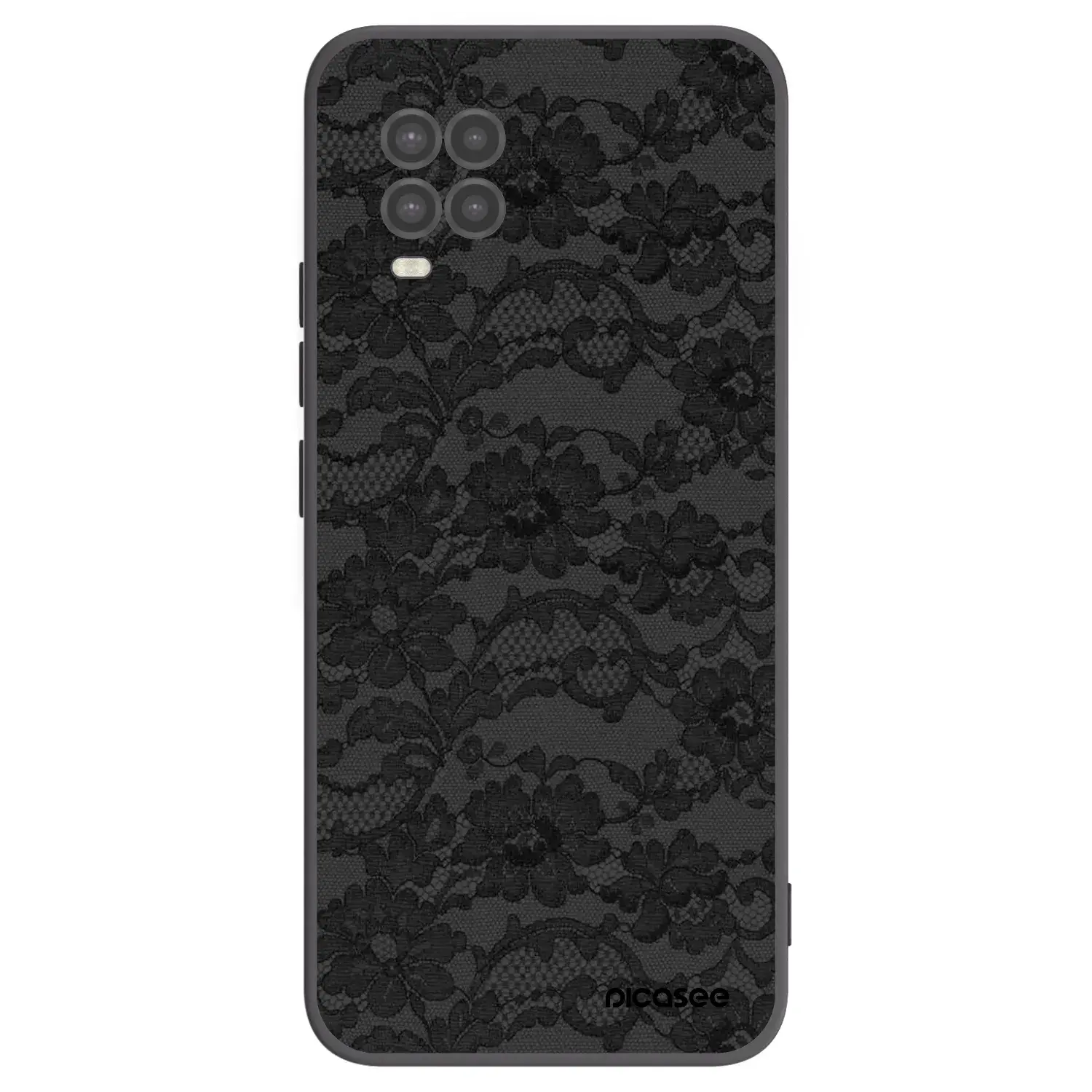 Silikonový černý obal pro Xiaomi Mi 10 Lite - Dark Elegance