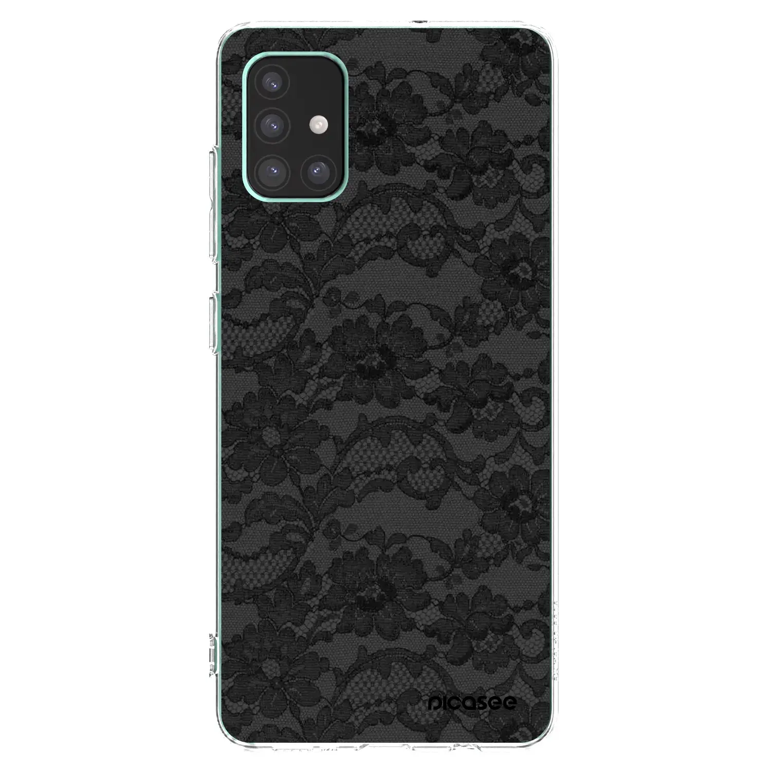 Silikonový průhledný obal pro Samsung Galaxy M51 M515F - Dark Elegance