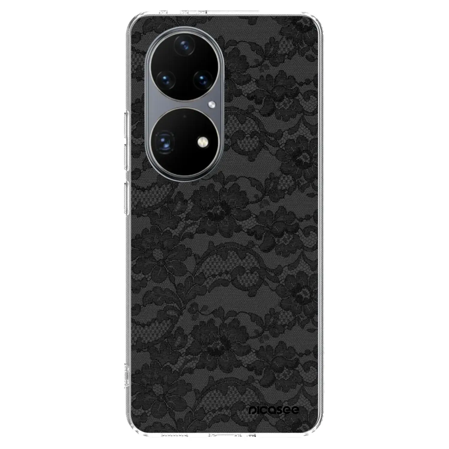Silikonový průhledný obal pro Huawei P50 - Dark Elegance