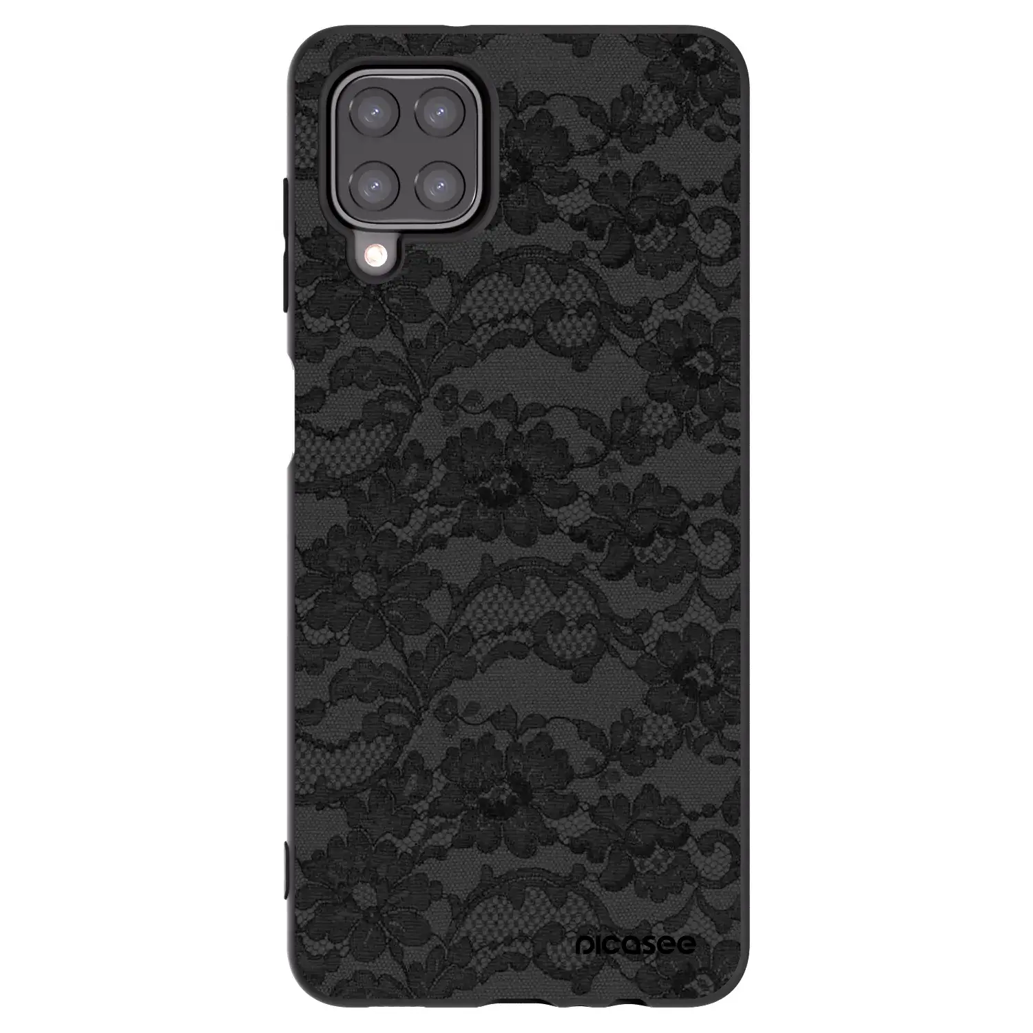 Silikonový černý obal pro Samsung Galaxy M12 M127F - Dark Elegance