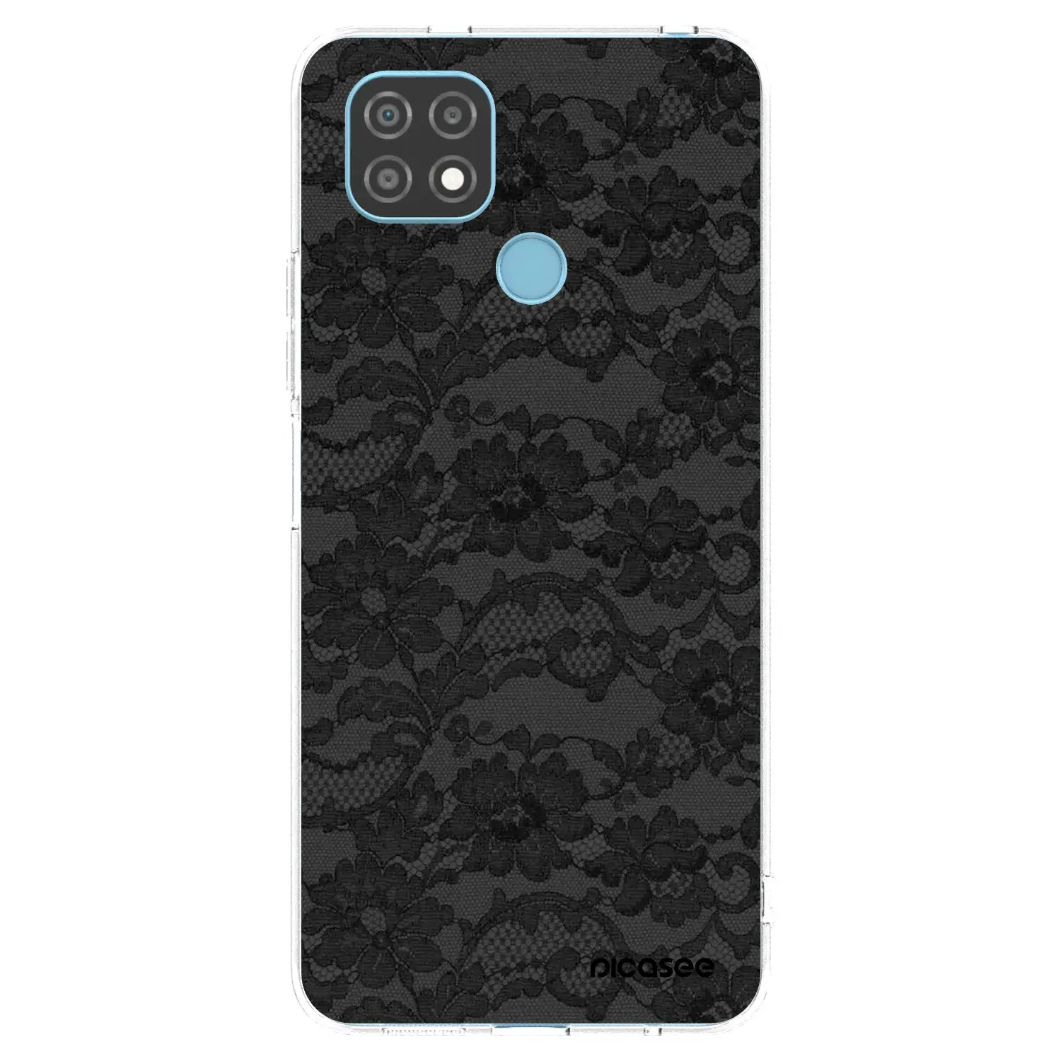 Silikonový průhledný obal pro Realme C21 - Dark Elegance