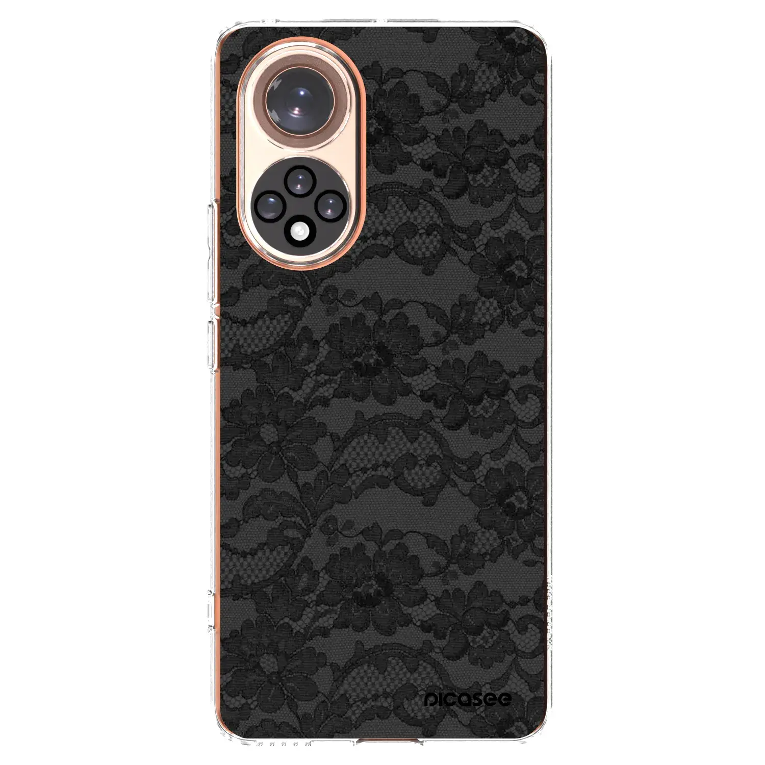 Silikonový průhledný obal pro Huawei Nova 9 - Dark Elegance