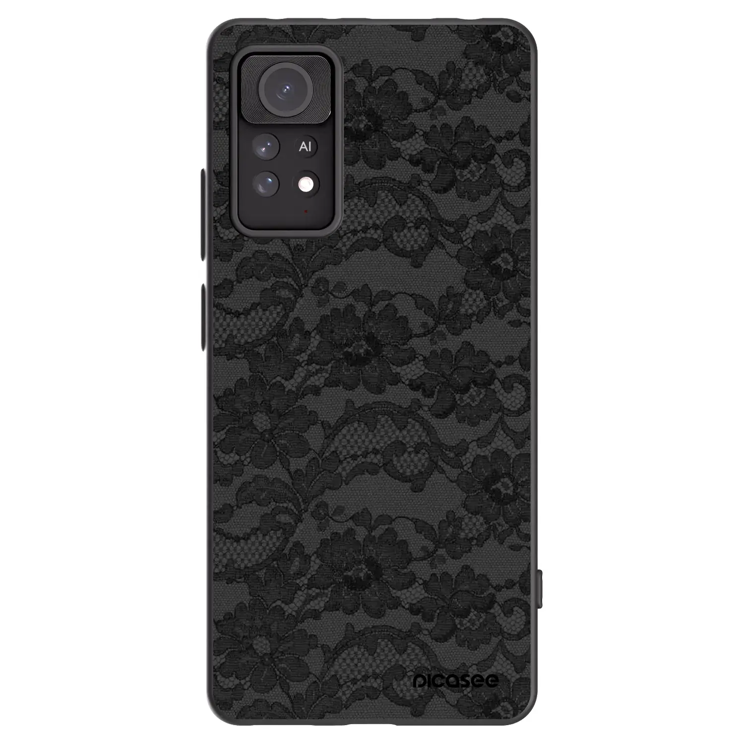 Silikonový černý obal pro Xiaomi Redmi Note 11 Pro - Dark Elegance