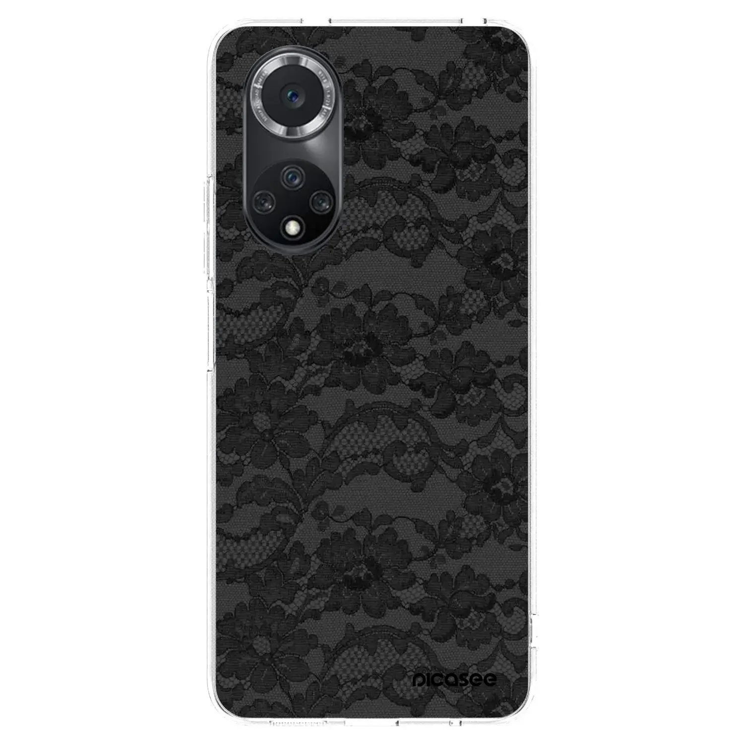 Silikonový průhledný obal pro Huawei Nova 9 SE - Dark Elegance