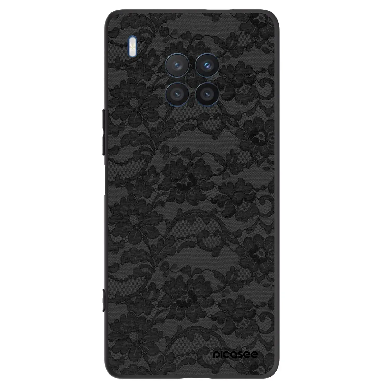 Silikonový černý obal pro Honor 50 Lite - Dark Elegance