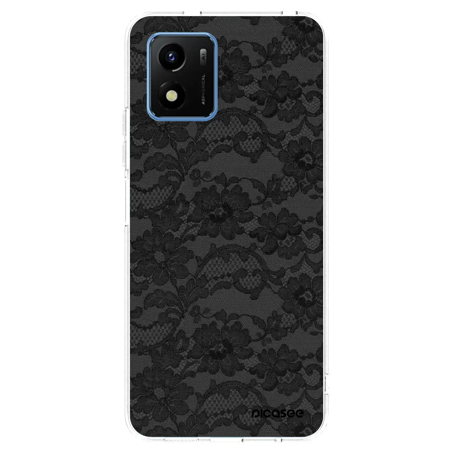 Silikonový průhledný obal pro Vivo Y01 - Dark Elegance