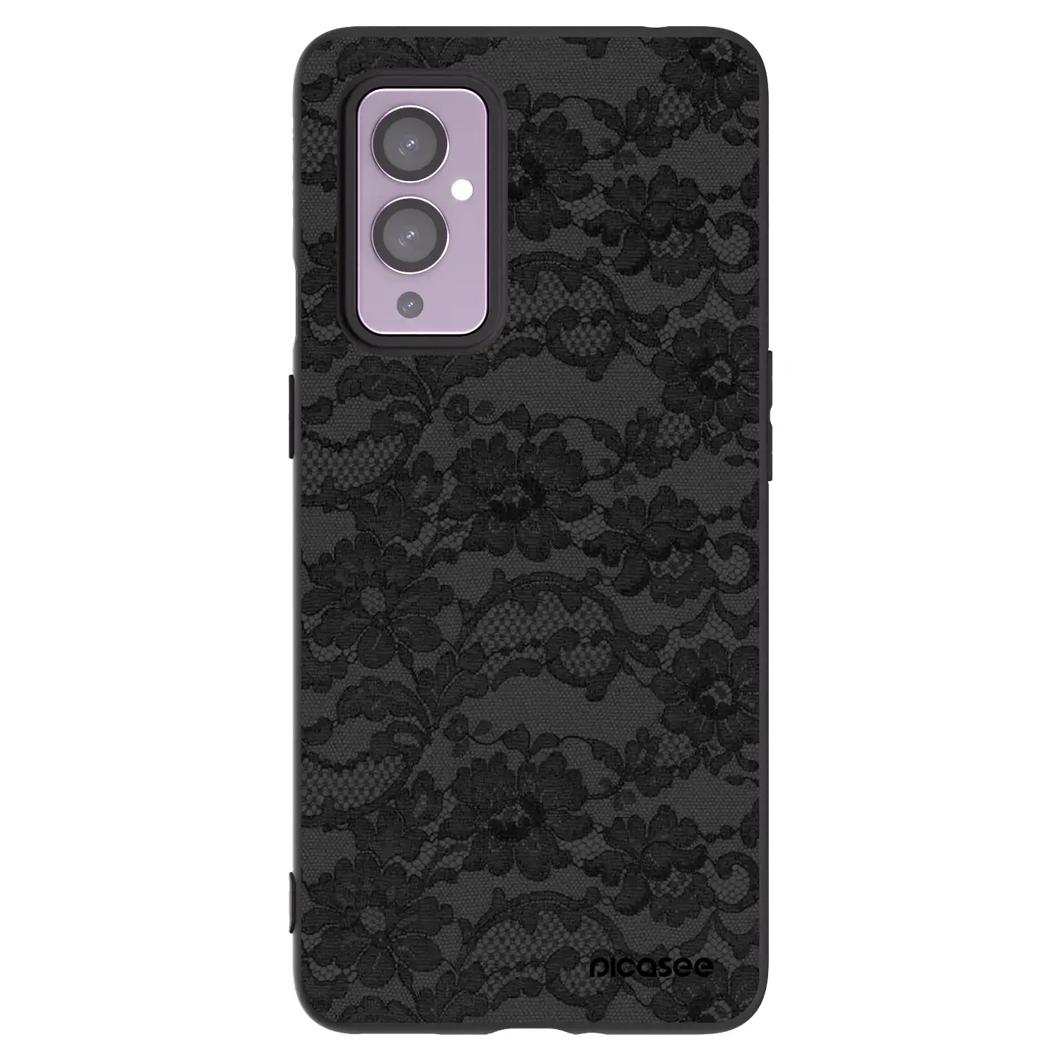 Silikonový černý obal pro OnePlus 9 - Dark Elegance