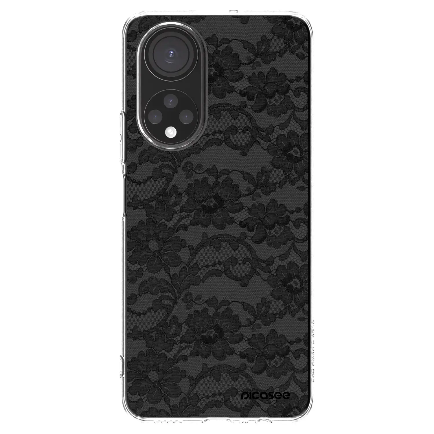 Silikonový průhledný obal pro Honor X7 - Dark Elegance