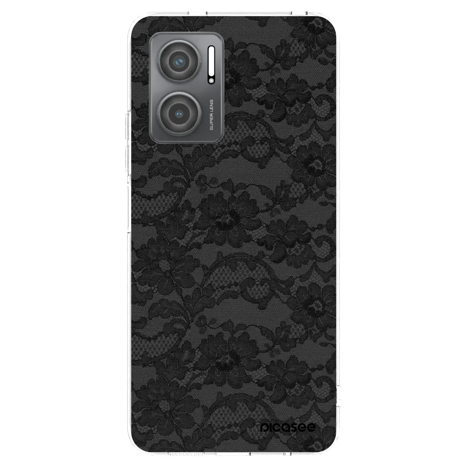 Silikonový průhledný obal pro Xiaomi Redmi 10 5G - Dark Elegance