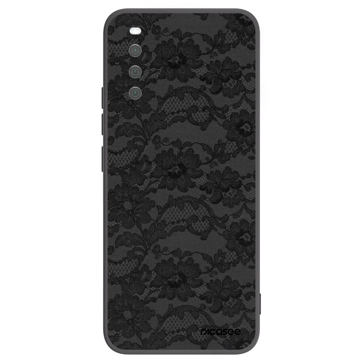 Silikonový černý obal pro Sony Xperia 10 III - Dark Elegance