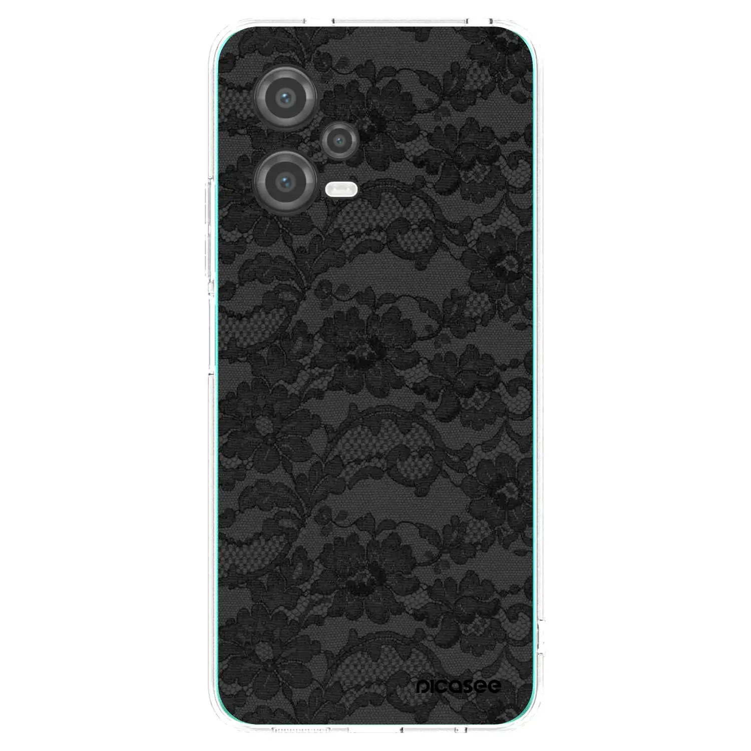 Silikonový průhledný obal pro Xiaomi Poco X5 - Dark Elegance