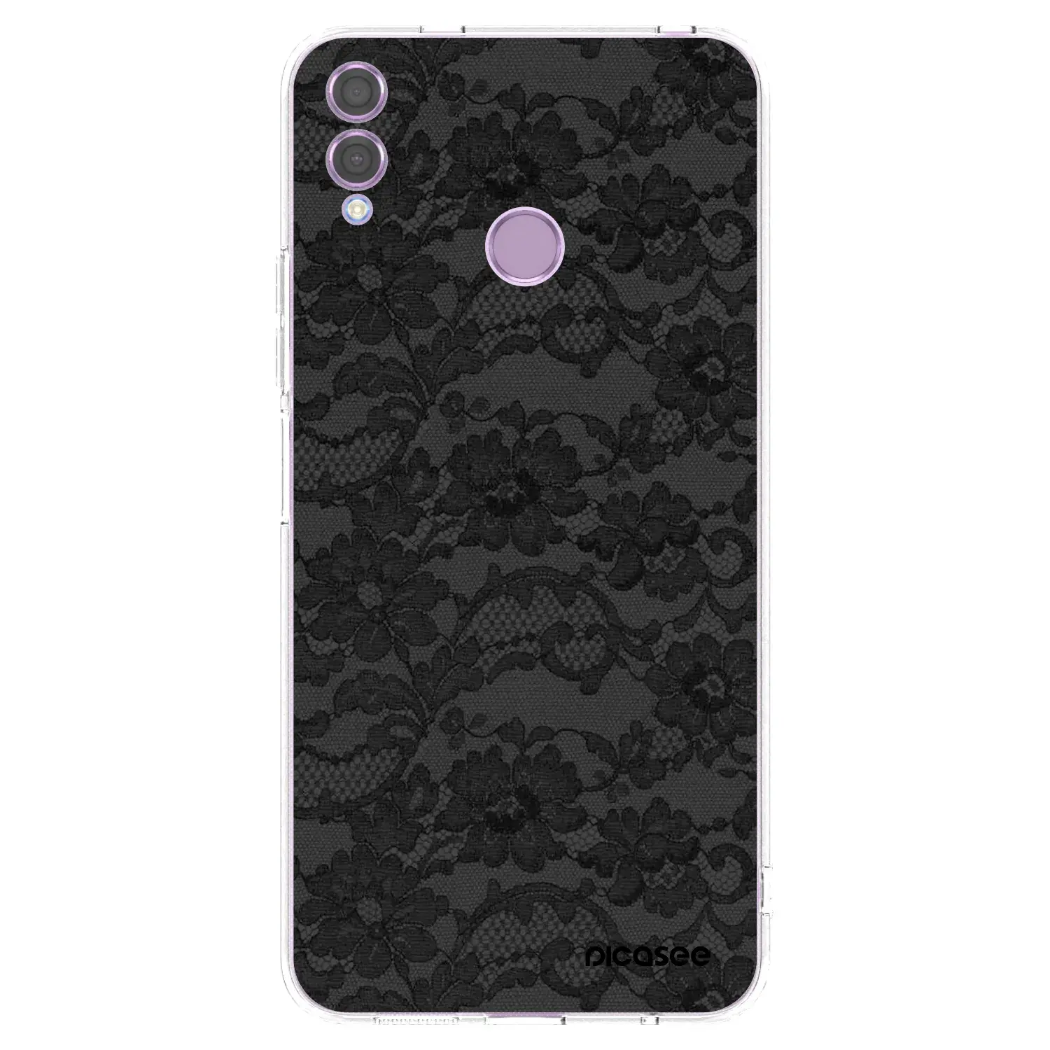 Silikonový průhledný obal pro Honor 8X - Dark Elegance
