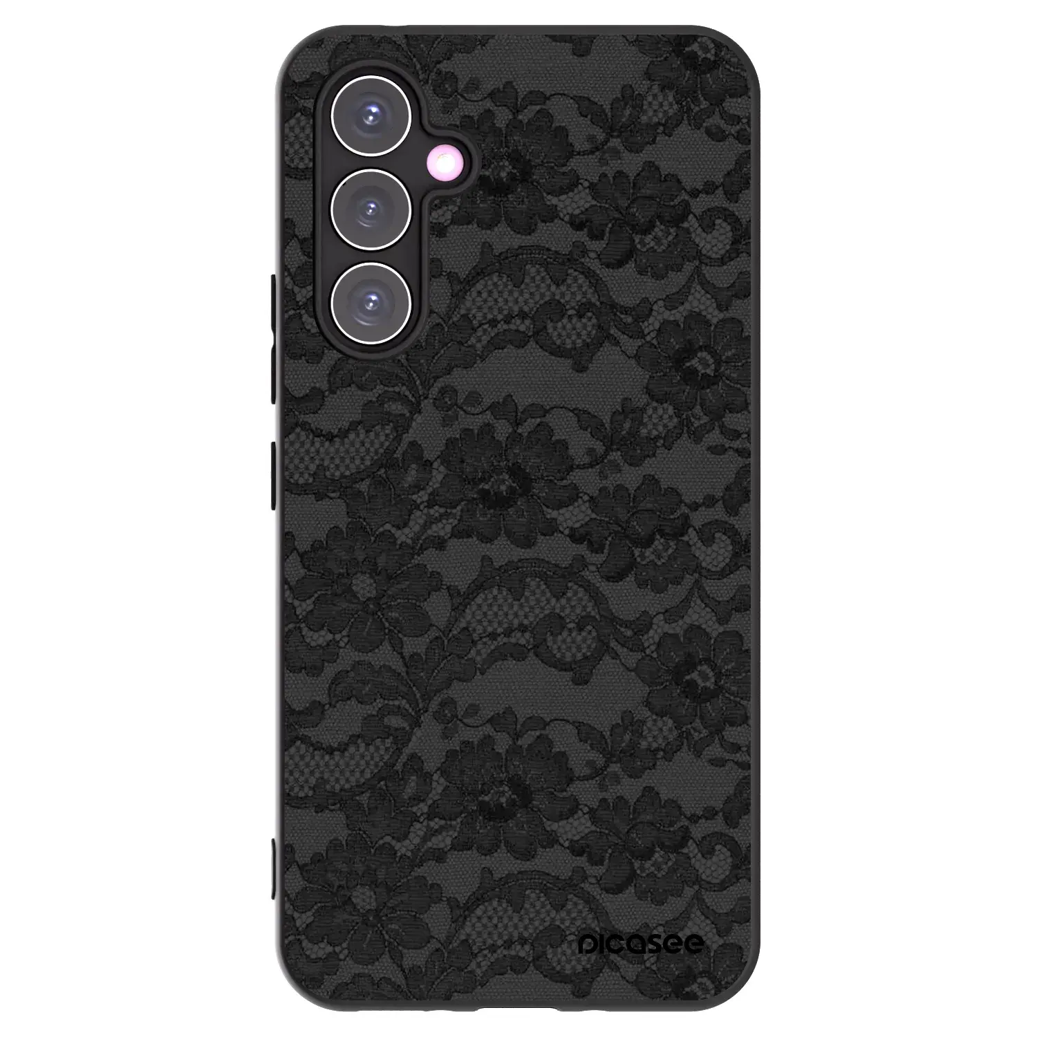 Silikonový černý obal pro Samsung Galaxy A54 5G A546B - Dark Elegance