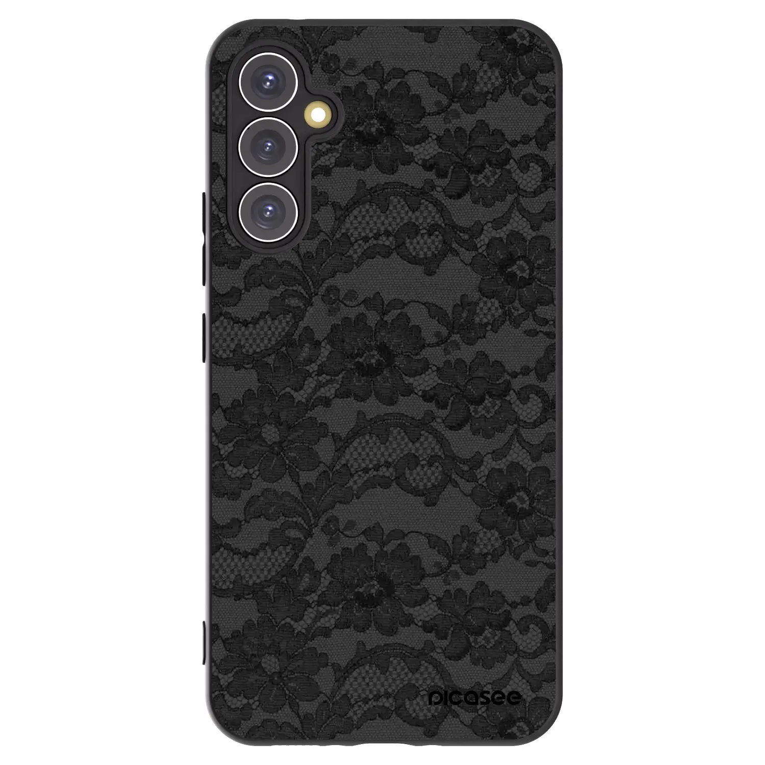 Silikonový černý obal pro Samsung Galaxy A34 5G A346B - Dark Elegance