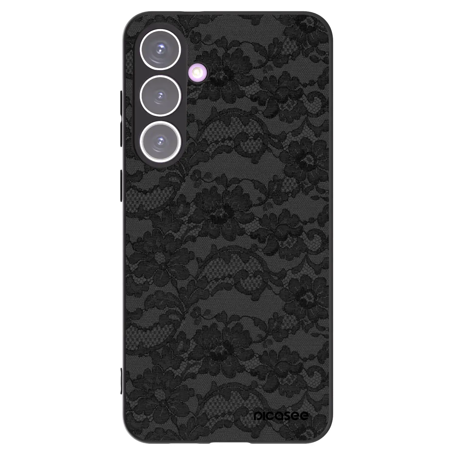 Silikonový černý obal pro Samsung Galaxy S24+ S926B 5G - Dark Elegance