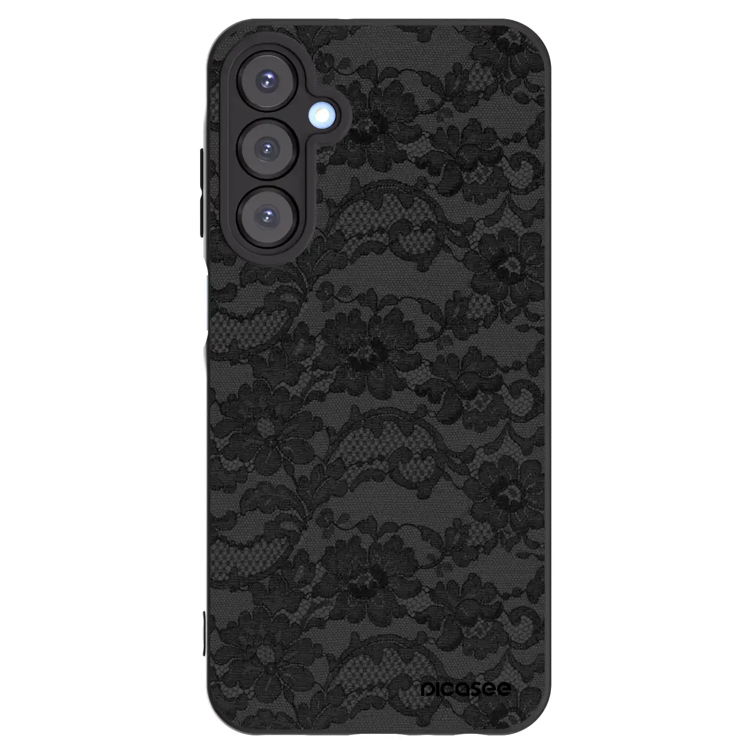 Silikonový černý obal pro Samsung Galaxy A25 A256B 5G - Dark Elegance